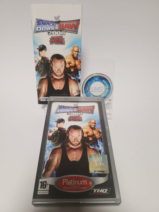 Smackdown vs Raw 2008 Featuring ECW Platinum PSP - Playstation Portable Games