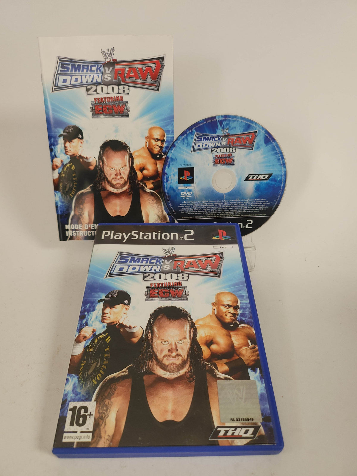 Smackdown vs Raw 2008 Featuring ECW PS2 - Feniks Gameshop