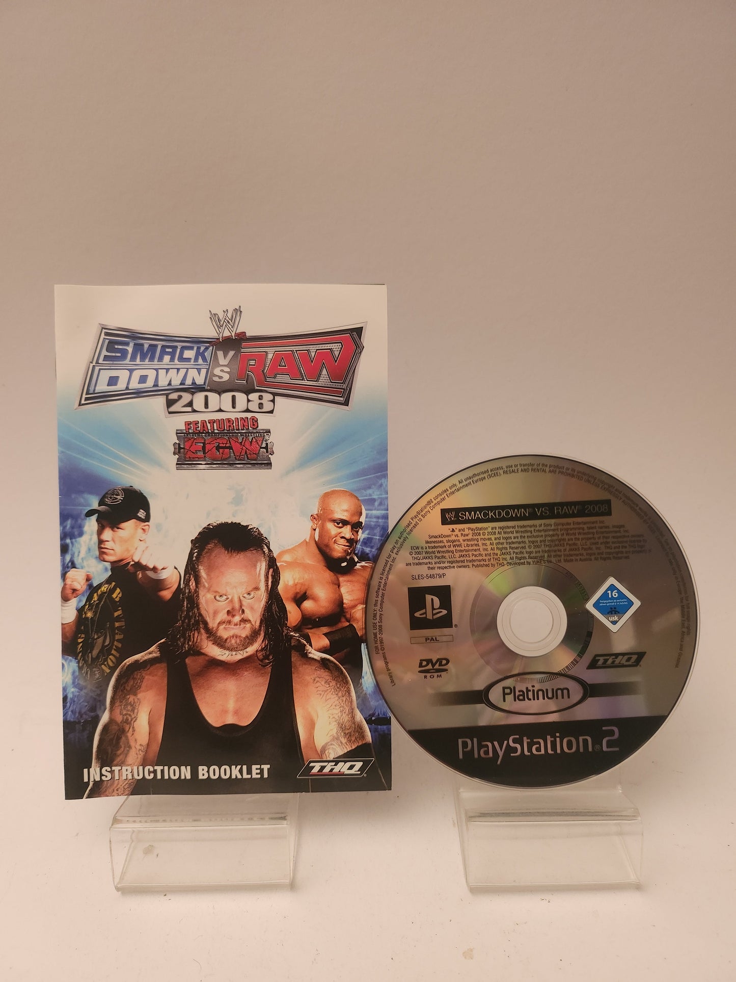 Smackdown vs Raw 2008 Platinum Edition Playstation 2 - Playstation 2 Games