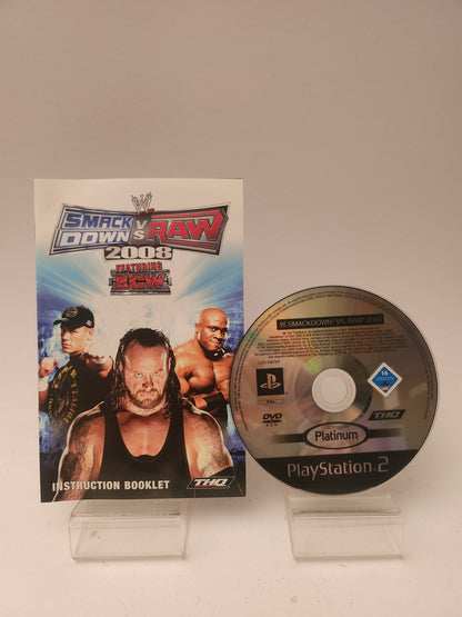 Smackdown vs Raw 2008 Platinum Edition Playstation 2 - Playstation 2 Games
