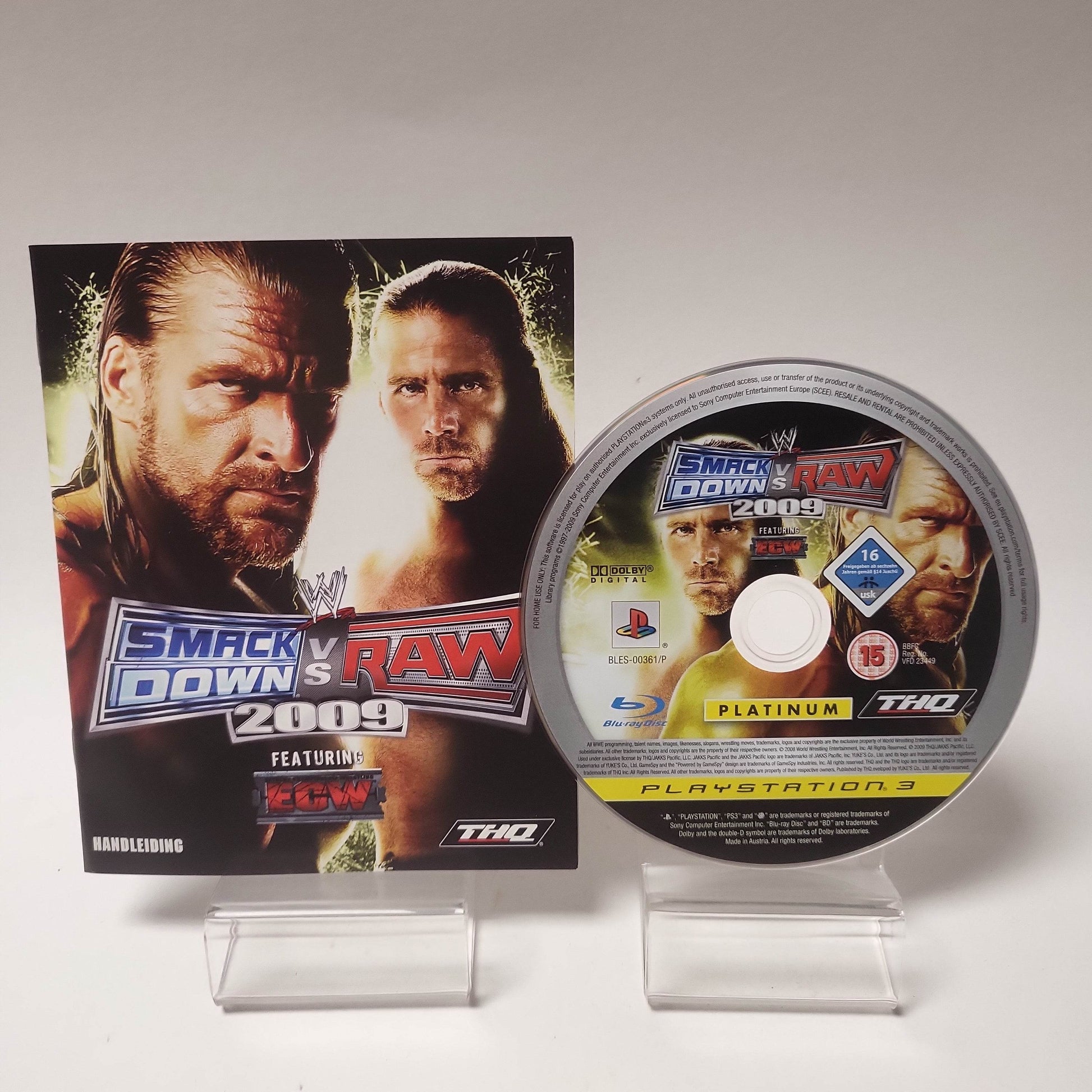 Smackdown vs Raw 2009 Platinum Playstation 3 - Feniks Gameshop