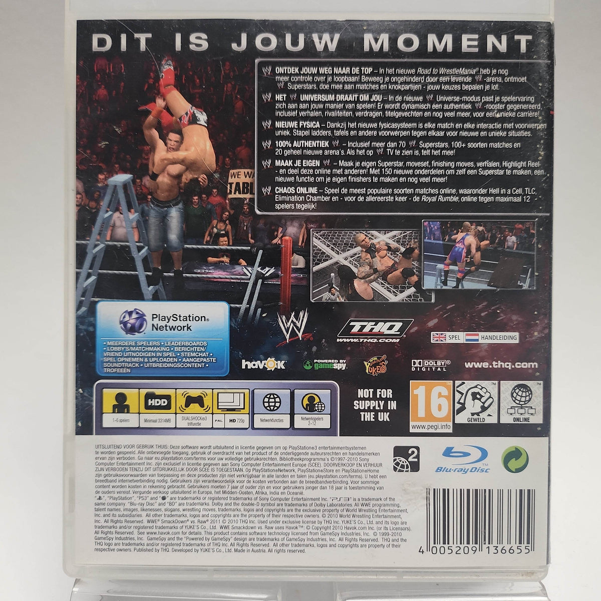 Smackdown vs Raw 2011 Playstation 3 - Feniks Gameshop