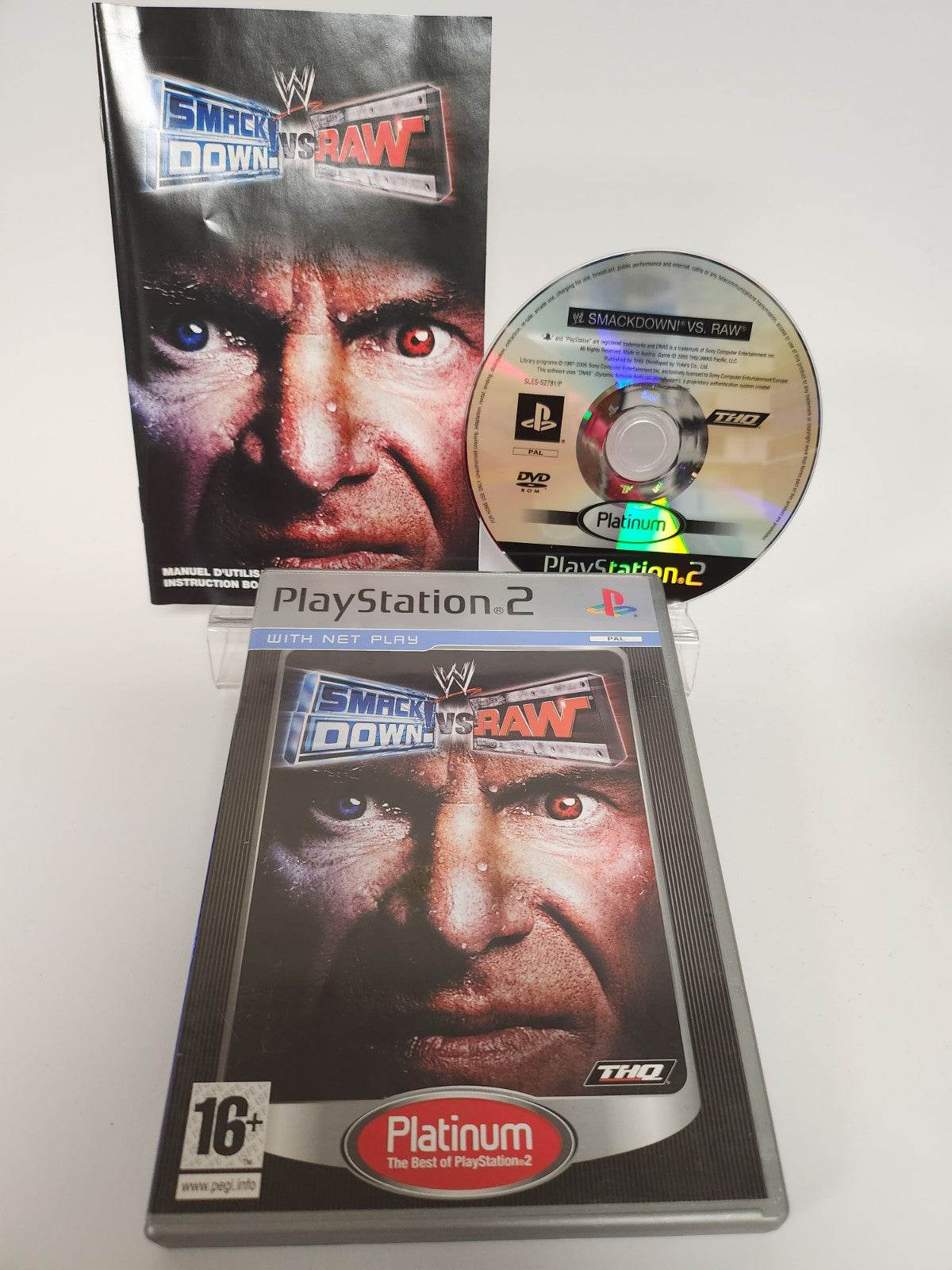 Smackdown vs Raw Platinum Edition Playstation 2 - Feniks Gameshop