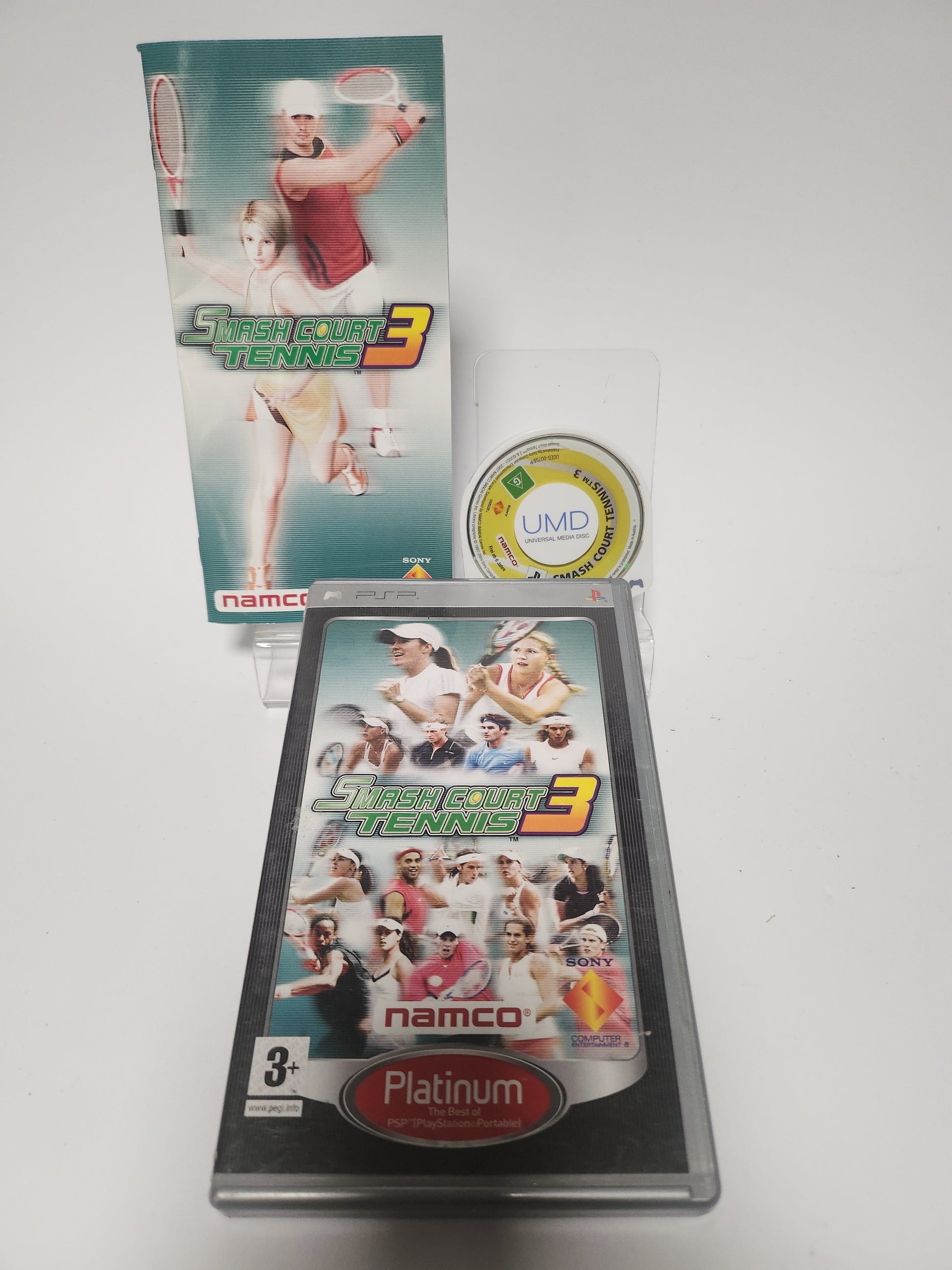 Smash Court Tennis 3 Platinum Edition Playstation Portable - Playstation Portable Games