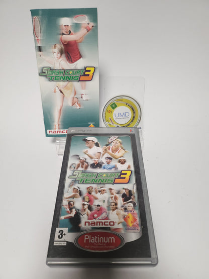 Smash Court Tennis 3 Platinum Edition Playstation Portable - Playstation Portable Games