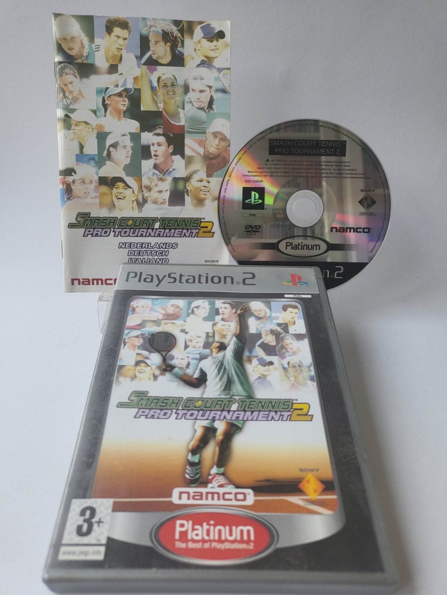 Smash Court Tennis Pro Tournament 2 Platinum PS2 - Feniks Gameshop
