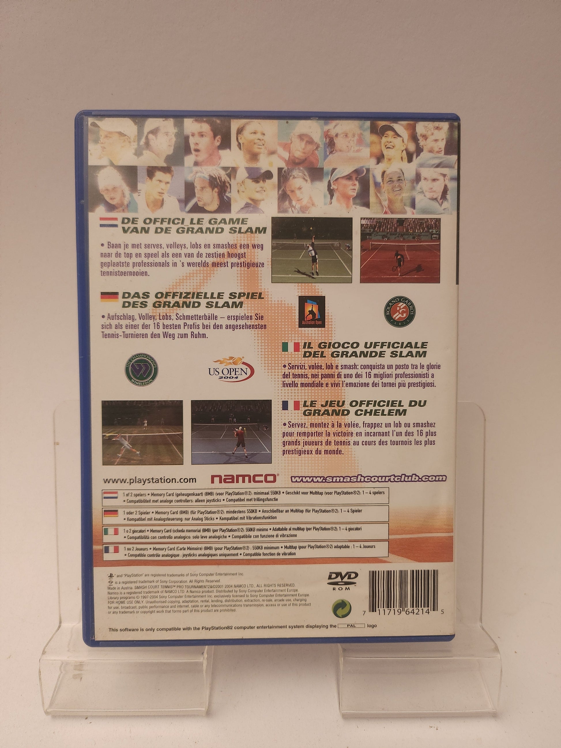 Smash Court Tennis Pro Tournament 2 Playstation 2 - Playstation 2 Games