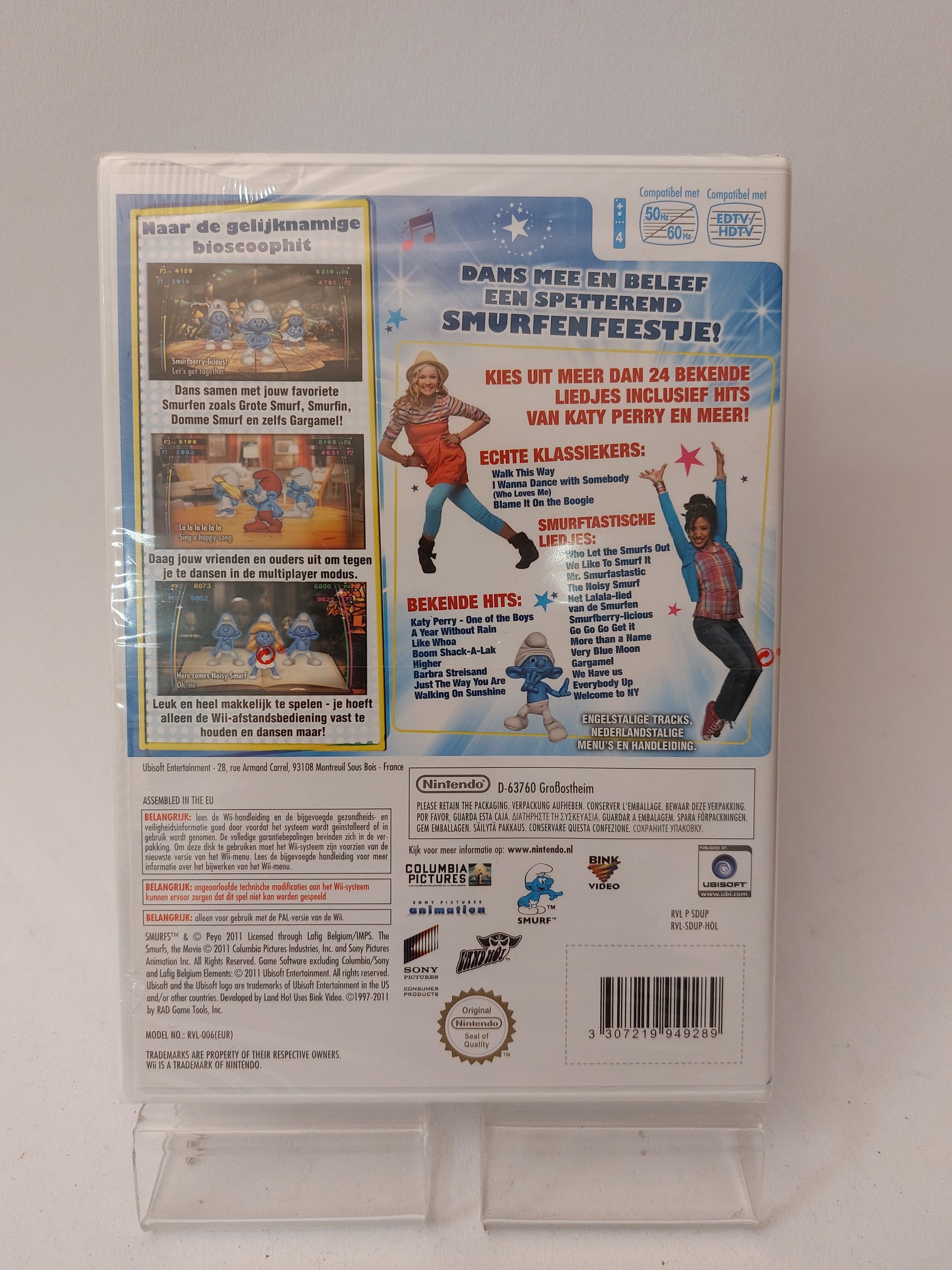 Smurfen Dance Party geseald Nintendo Wii - Nintendo Wii Games