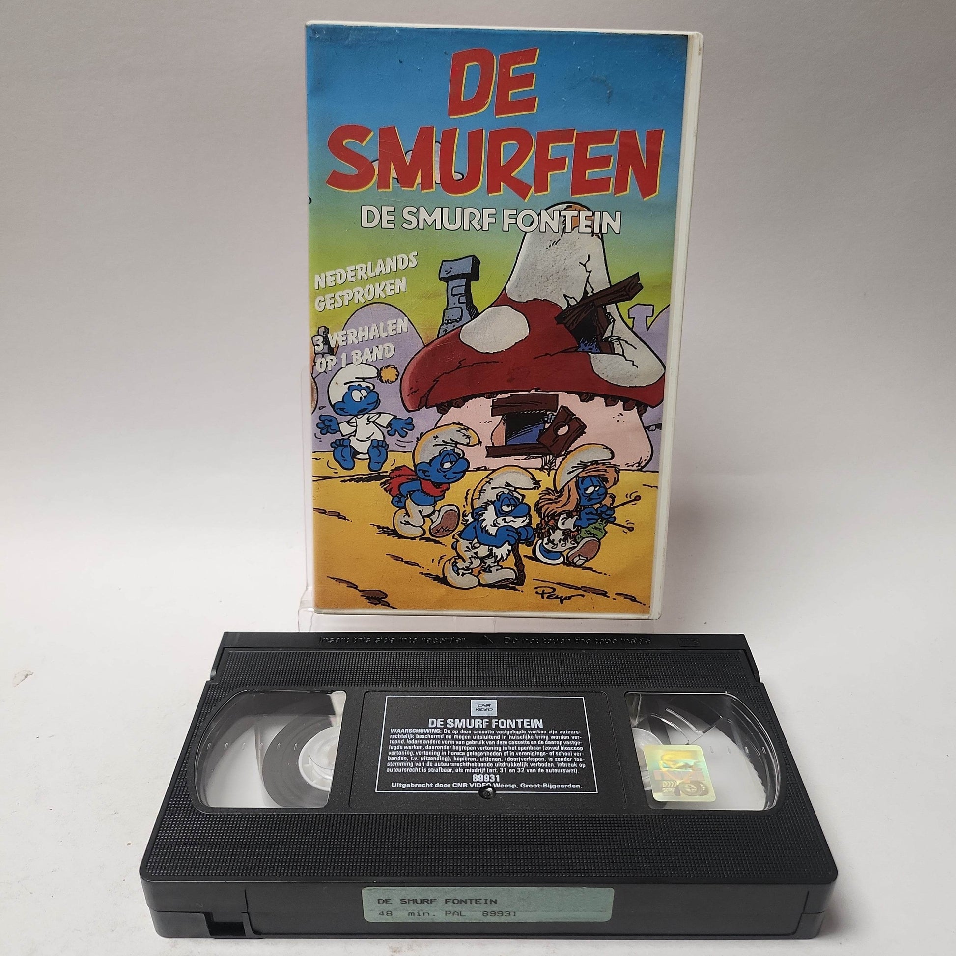 Smurfen de Smurf Fontein VHS - Feniks Gameshop