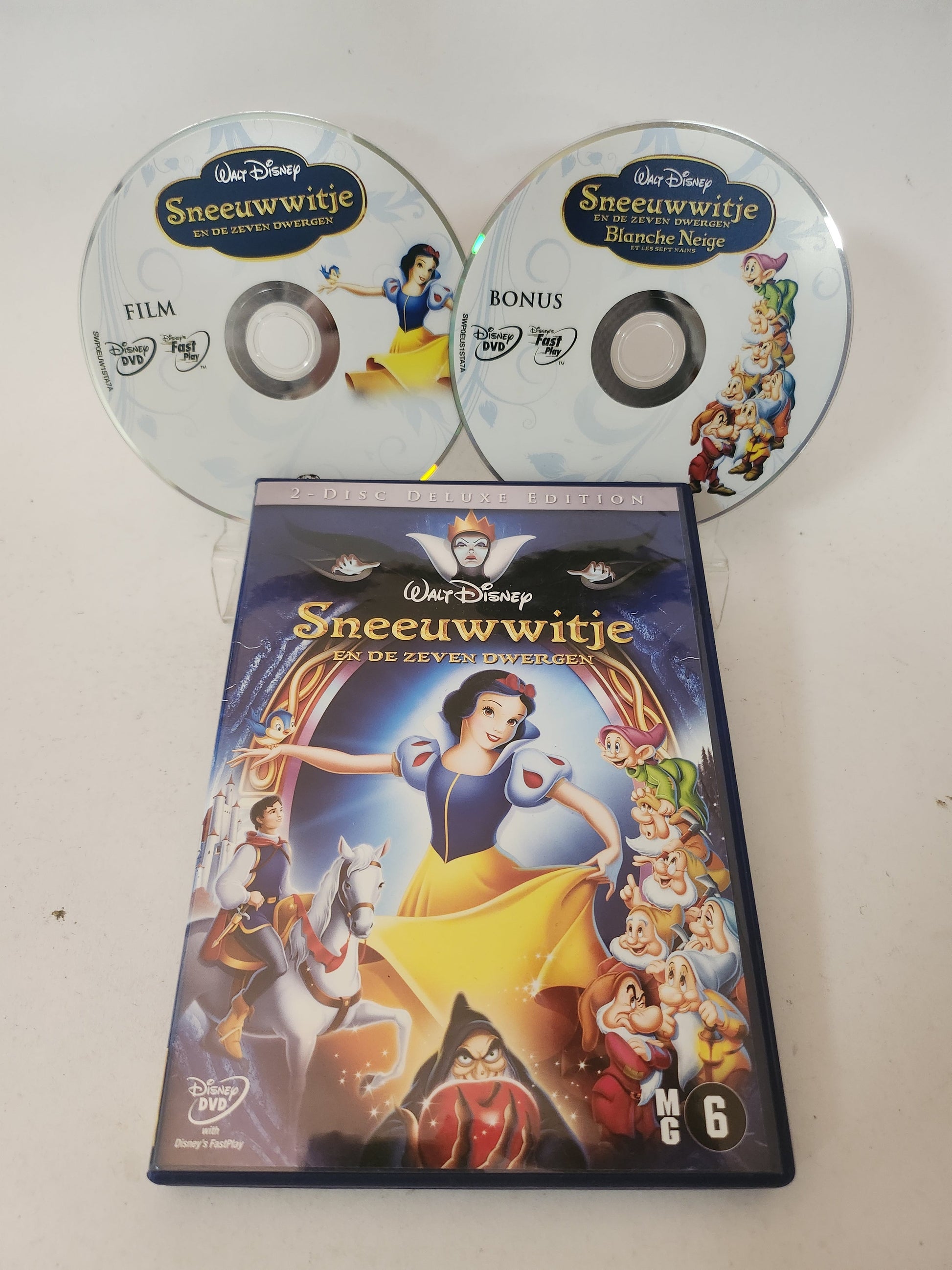 Sneeuwwitje en de Zeven Dwergen 2 Disc Special Edition Dvd Kids - Dvd kids