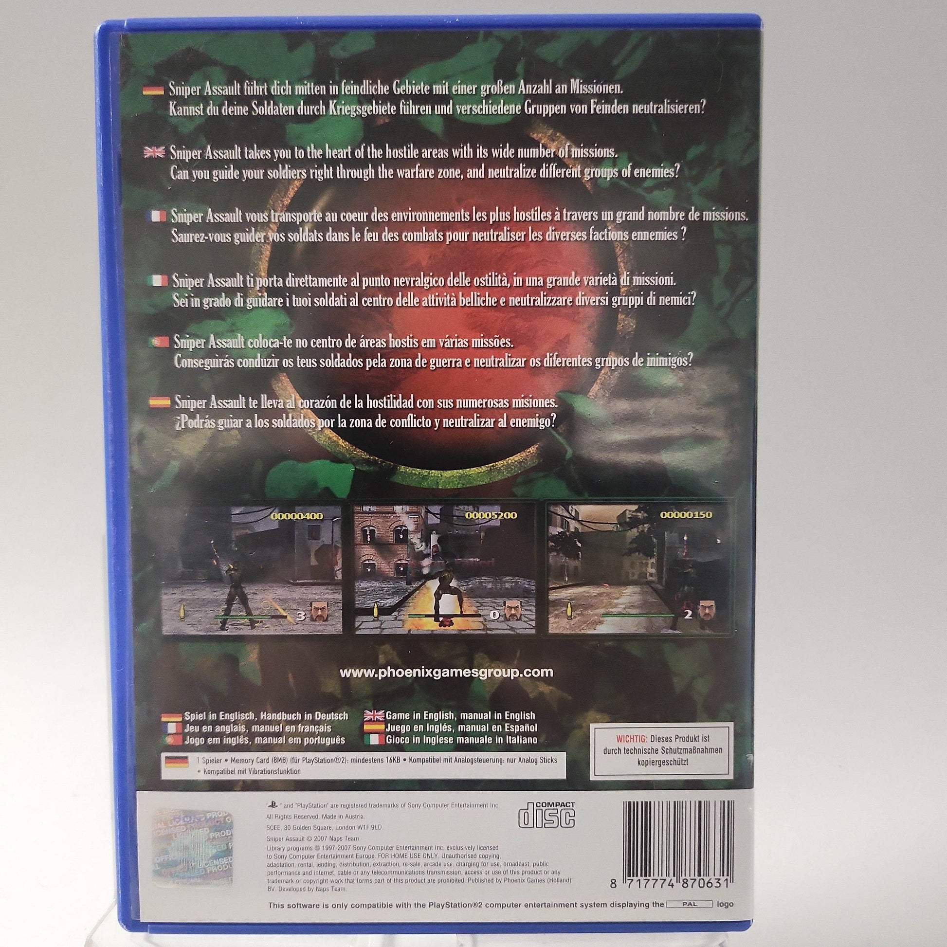 Sniper Assault Playstation 2 - Feniks Gameshop