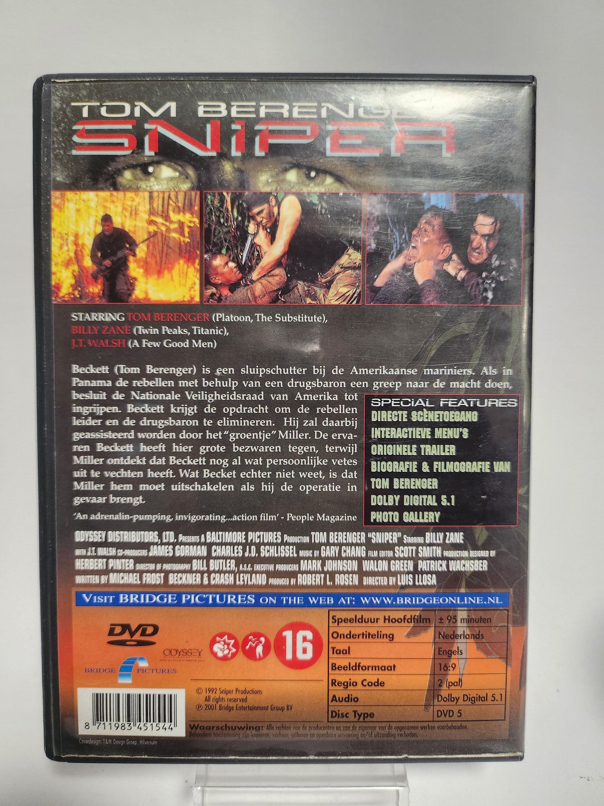 Sniper DVD - Dvd Volwassenen