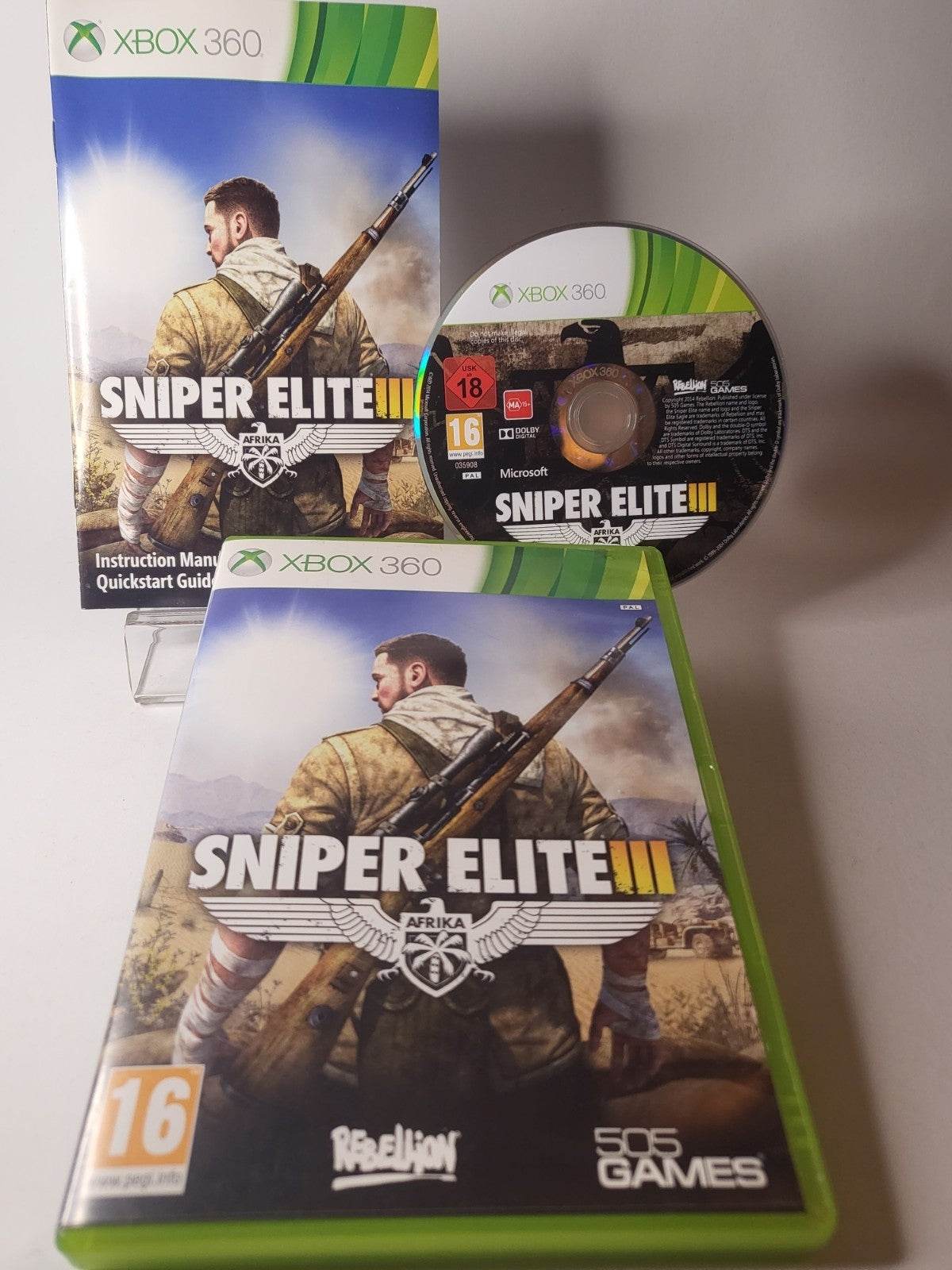 Sniper Elite III Xbox 360 - Feniks Gameshop