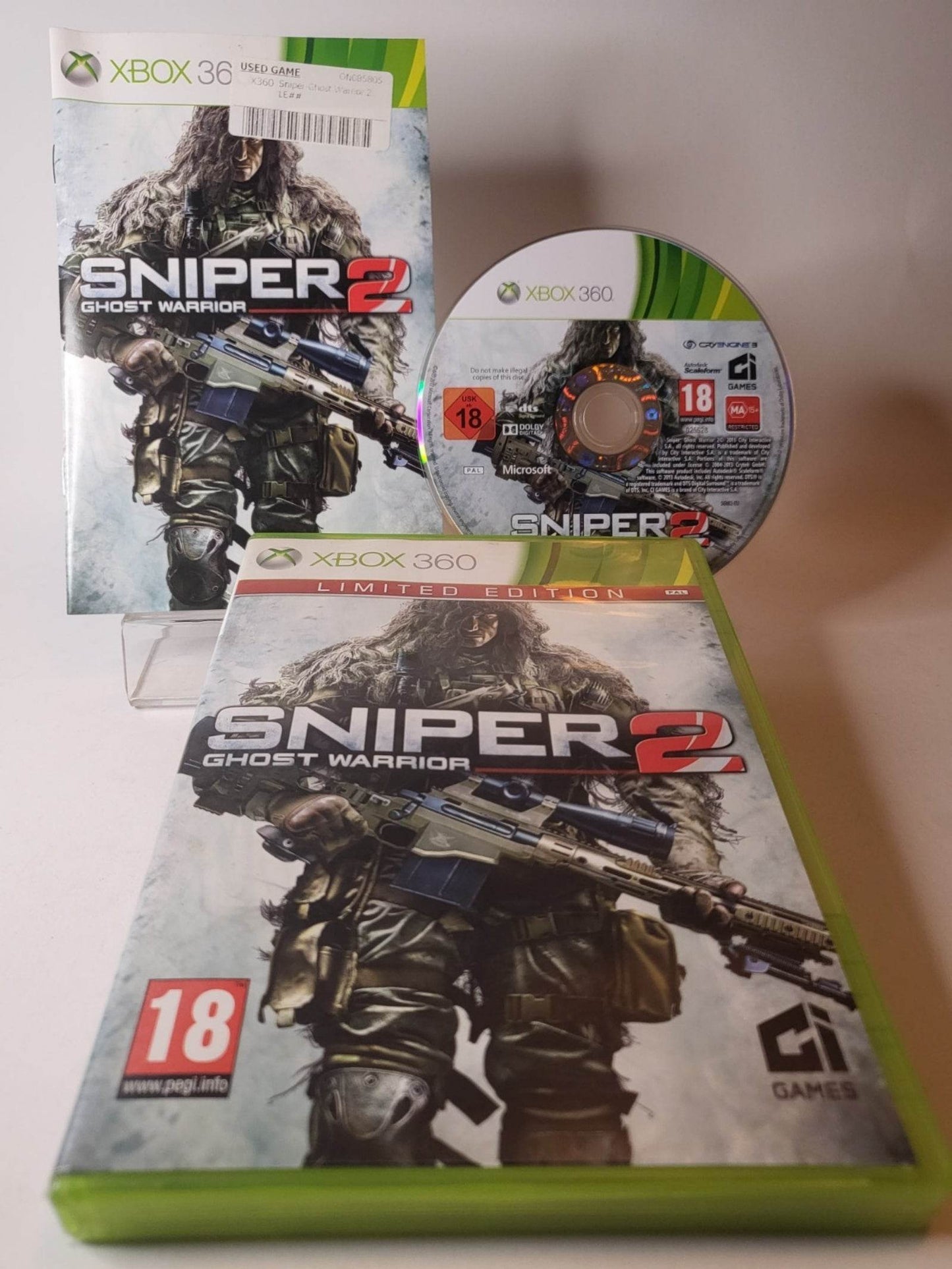 Sniper Ghost Warrior 2 Limited Edition Xbox 360 - Feniks Gameshop