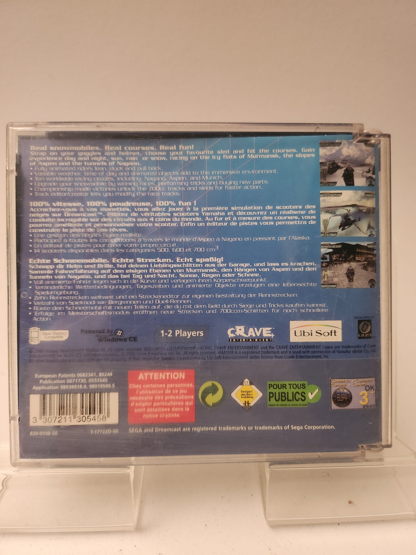 SnoCross Championship Racing Sega Dreamcast - Sega Games
