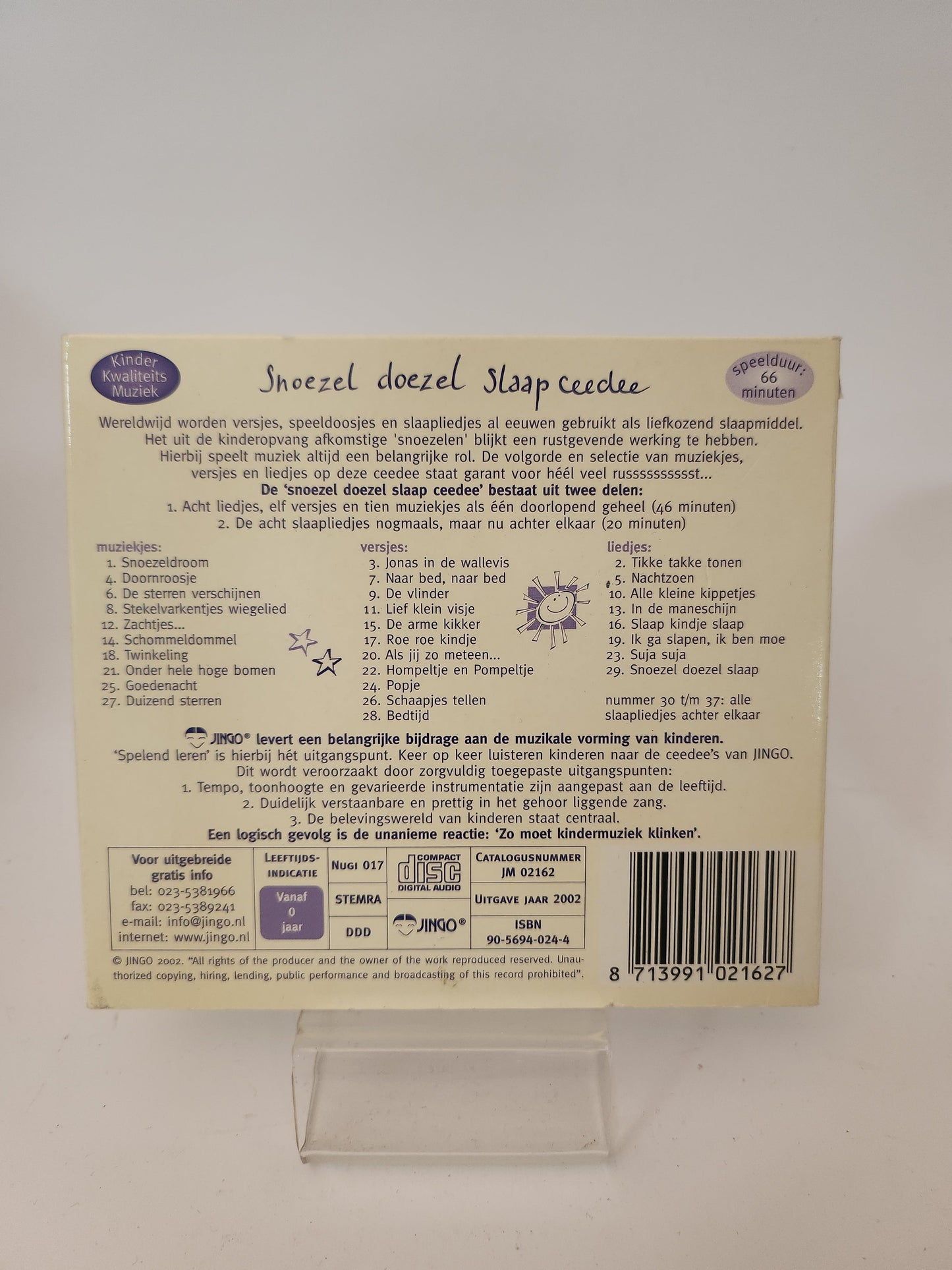 Snoezel Doezel Slaap Ceedee CD - Cd