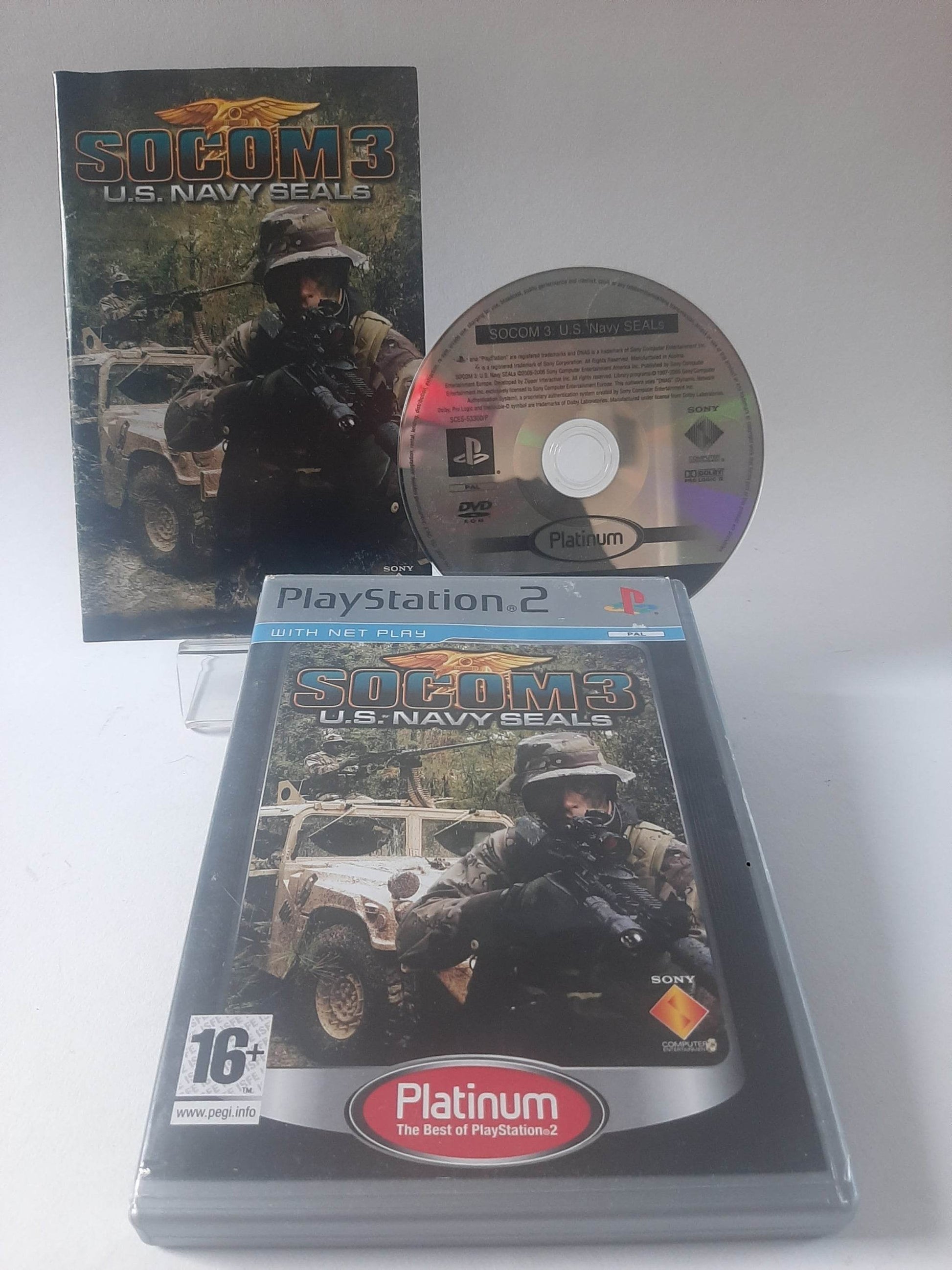 Socom 3 US Navy Seals Platinum Edition Playstation 2 - Feniks Gameshop