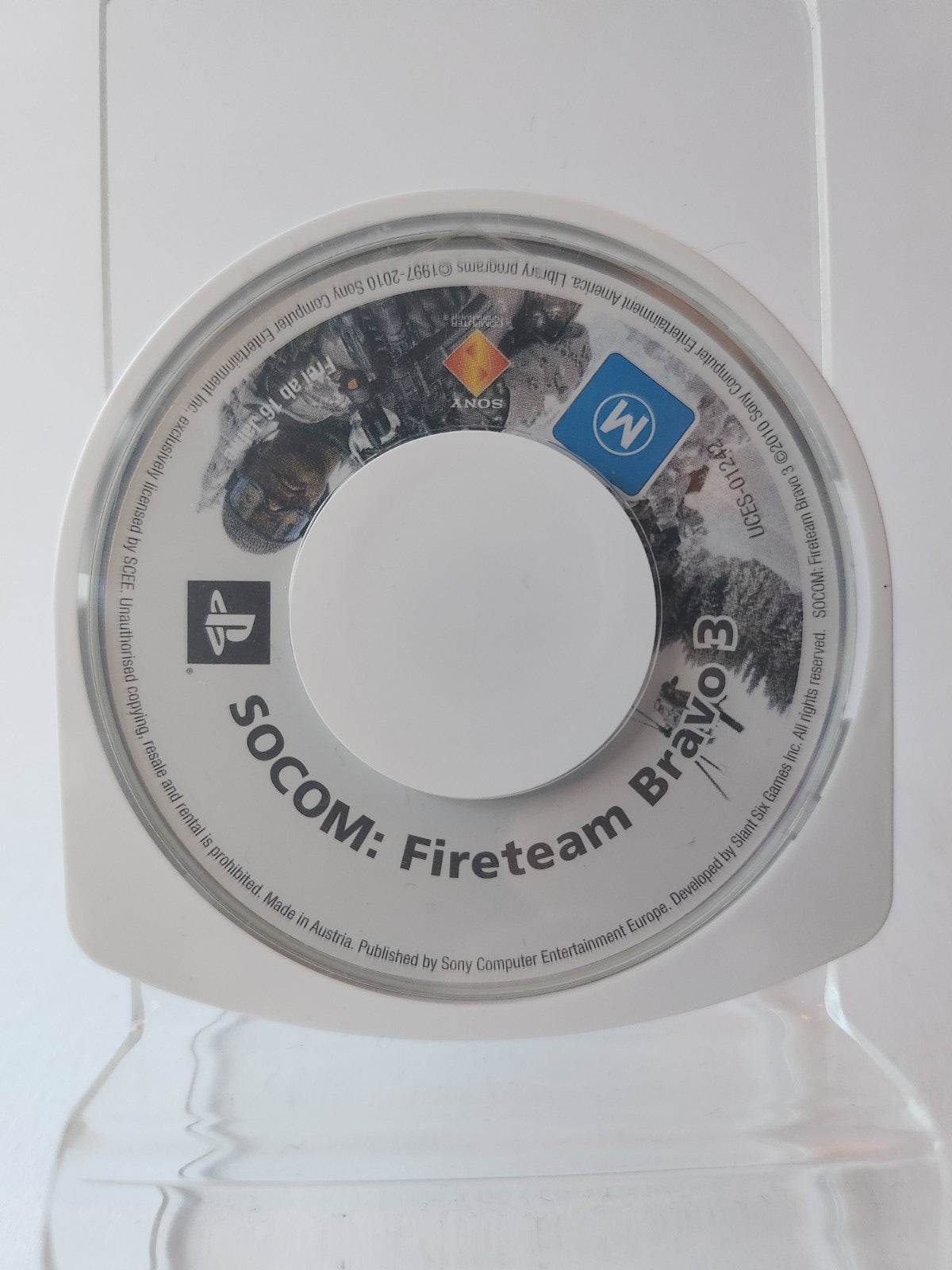 Socom Fireteam Bravo 3 disc only Playstation Portable - Feniks Gameshop