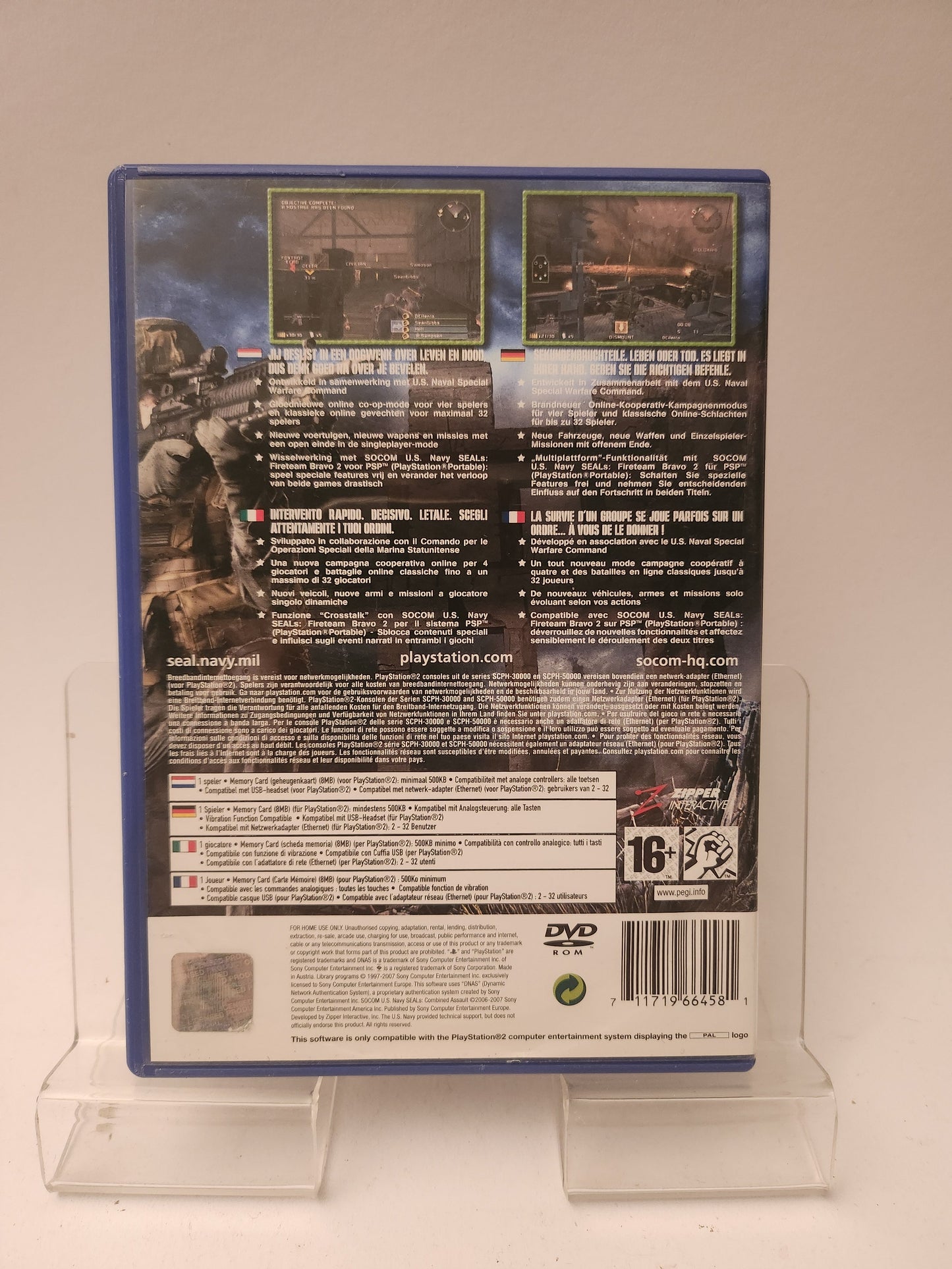 Socom US Navy Seals Combined Assault Playstation 2 - Playstation 2 Games