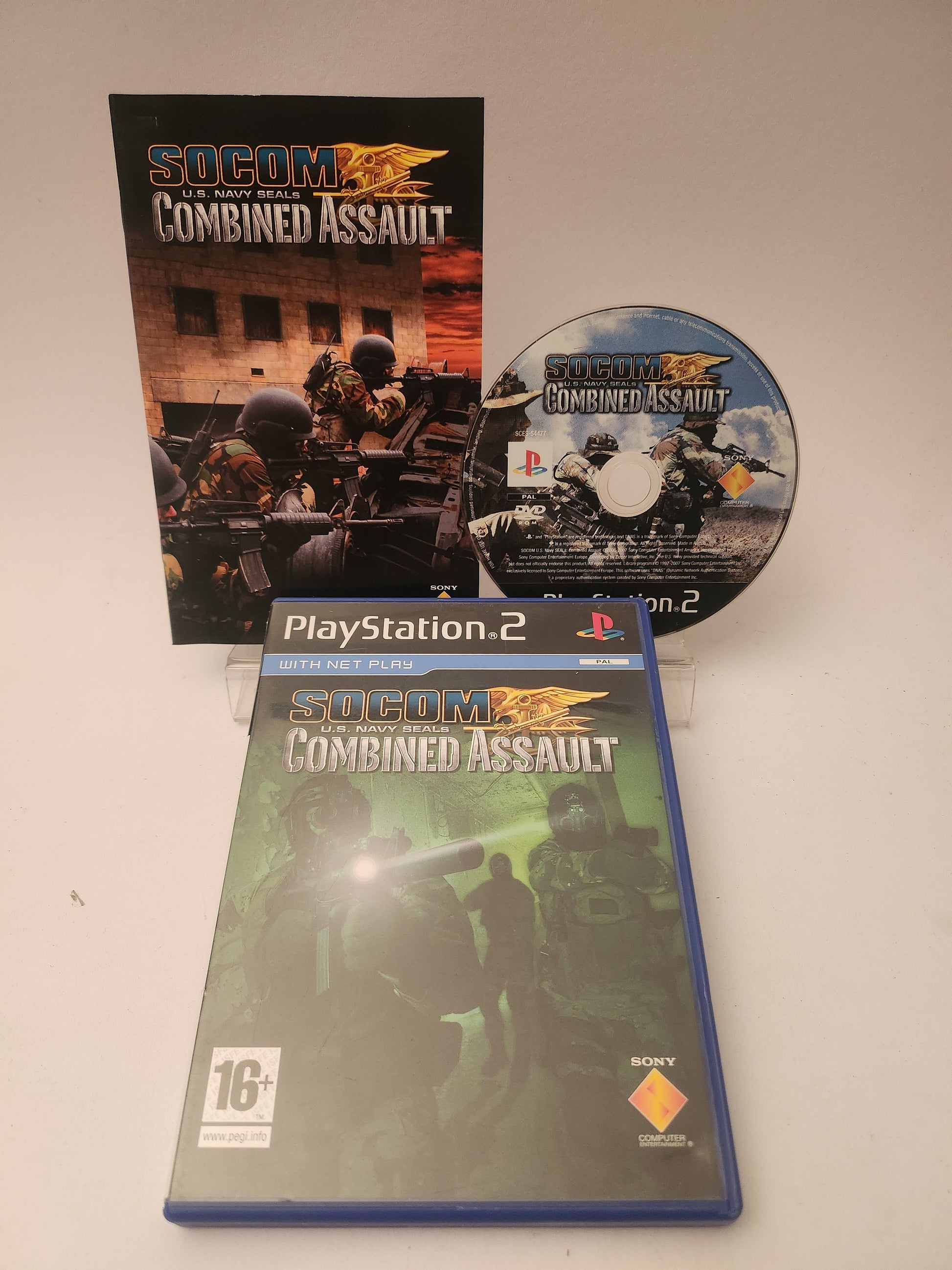 Socom US Navy Seals Combined Assault Playstation 2 - Playstation 2 Games