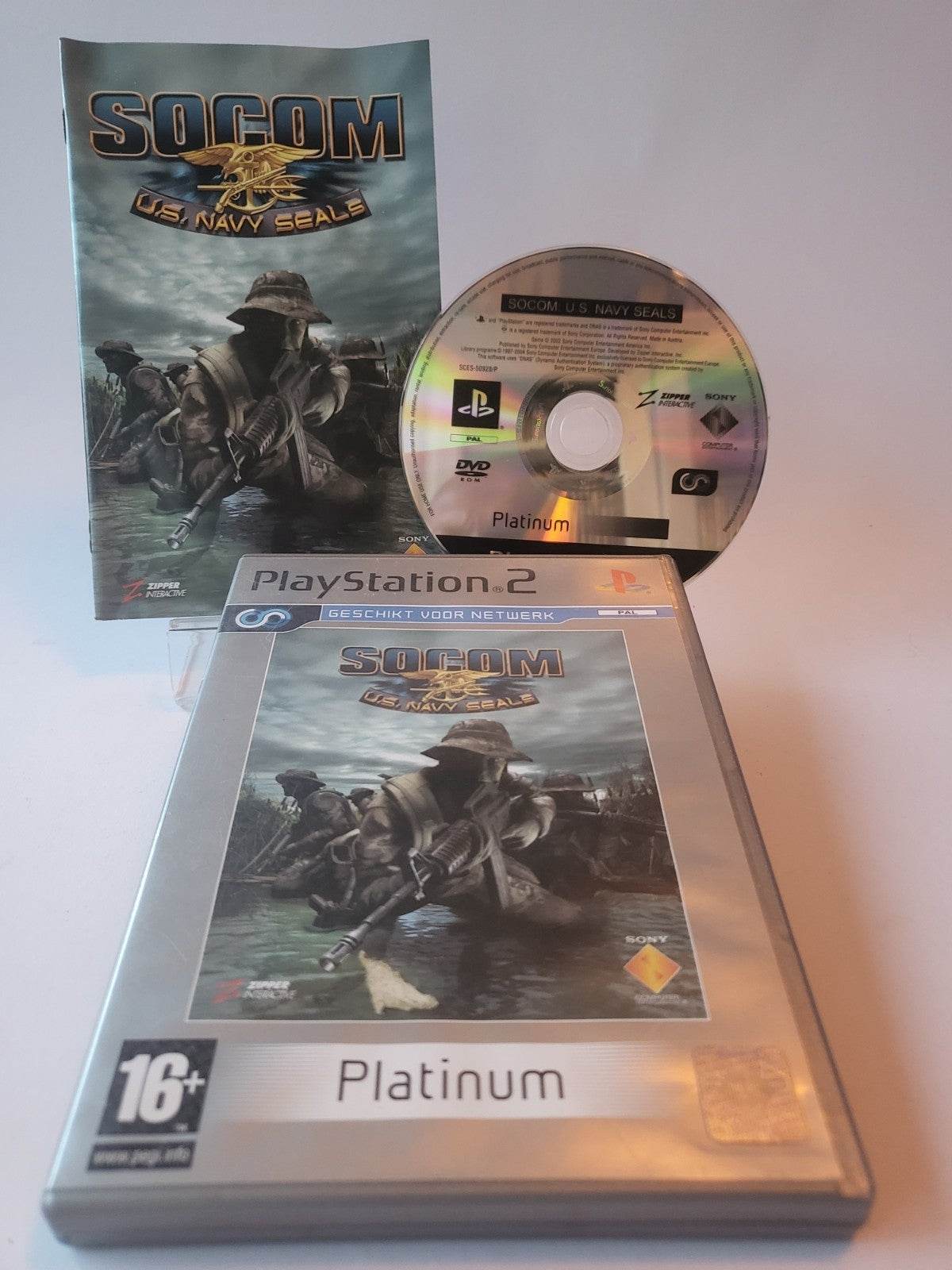Socom US Navy Seals Platinum Edition Playstation 2 - Feniks Gameshop
