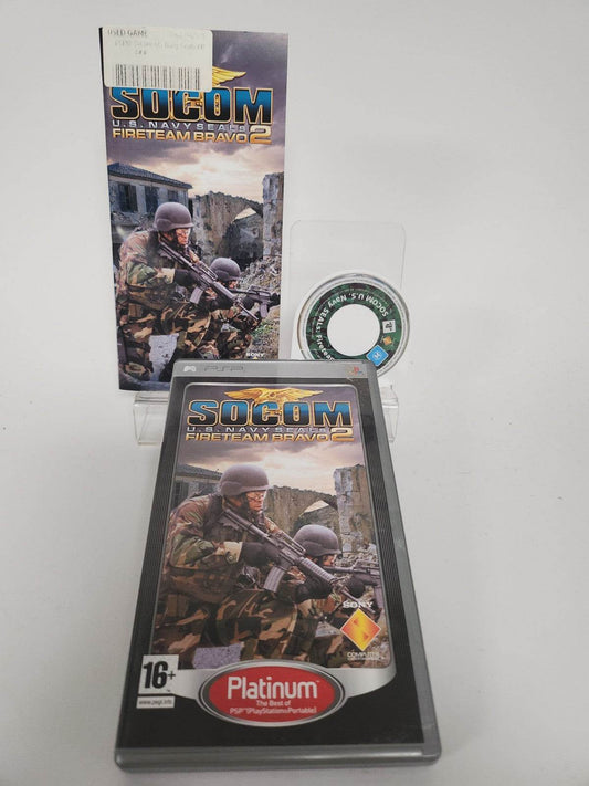 Socom US Neavy Seals Fireteam Bravo 2 Platinum PSP - Feniks Gameshop