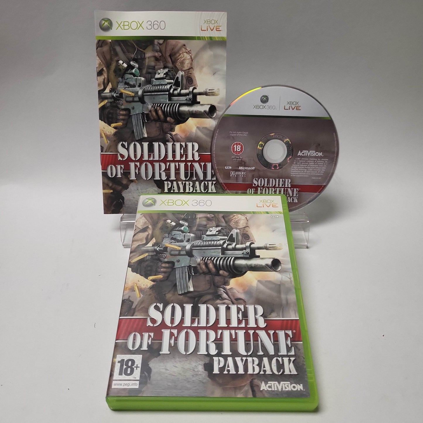Soldier of Fortune Payback Xbox 360- Live - Feniks Gameshop