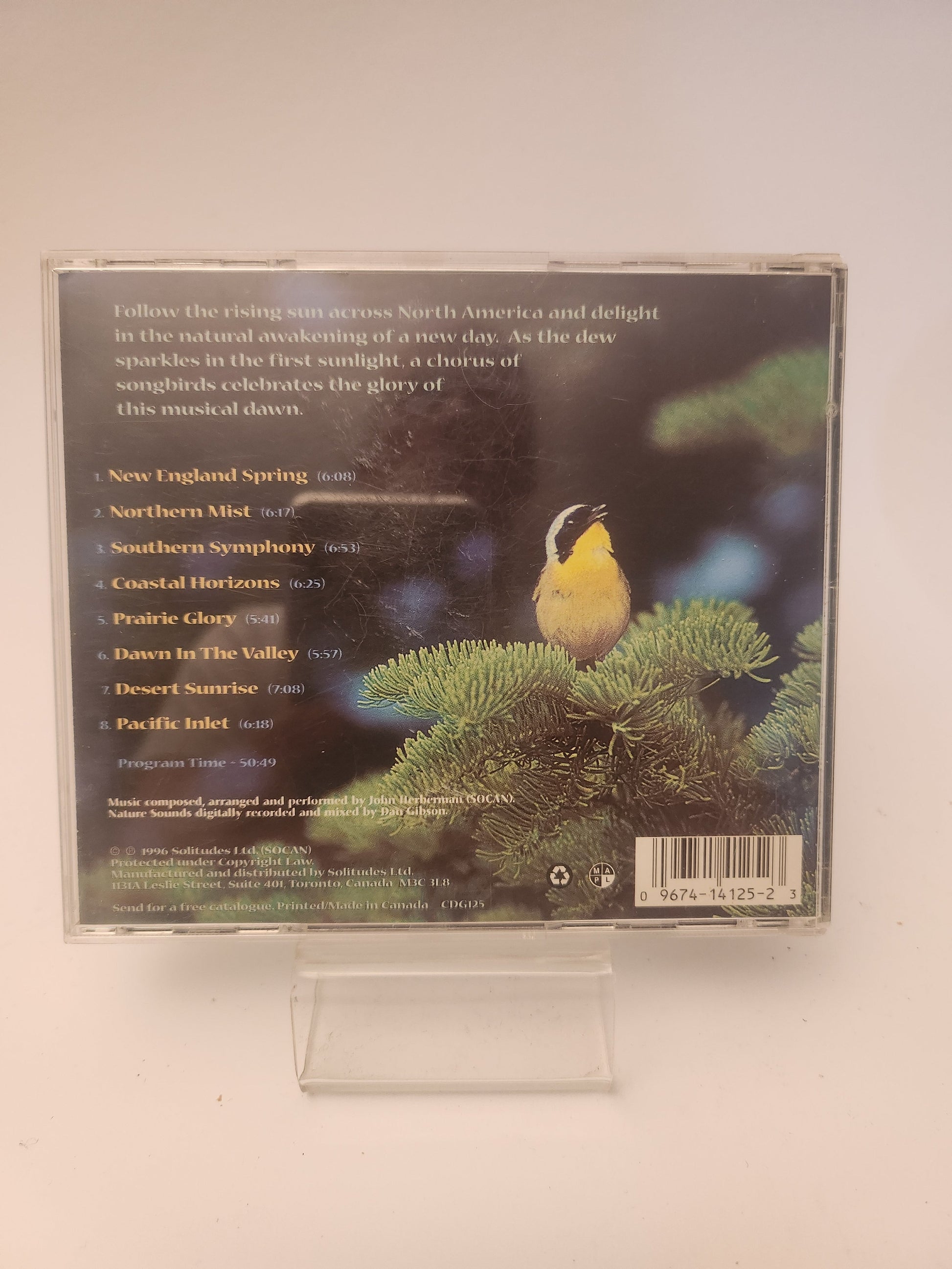 Songbirds at Sunrise CD - Cd