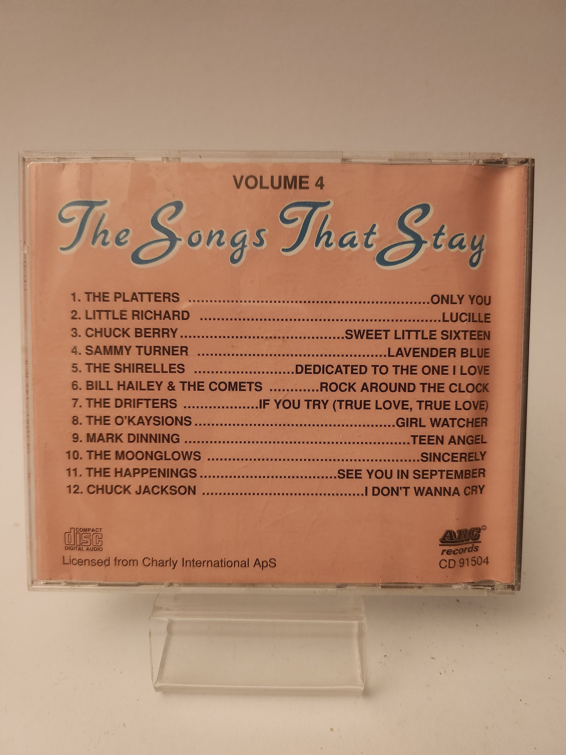 Songs that Stay CD - Cd