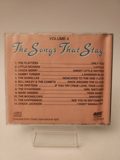 Songs that Stay CD - Cd