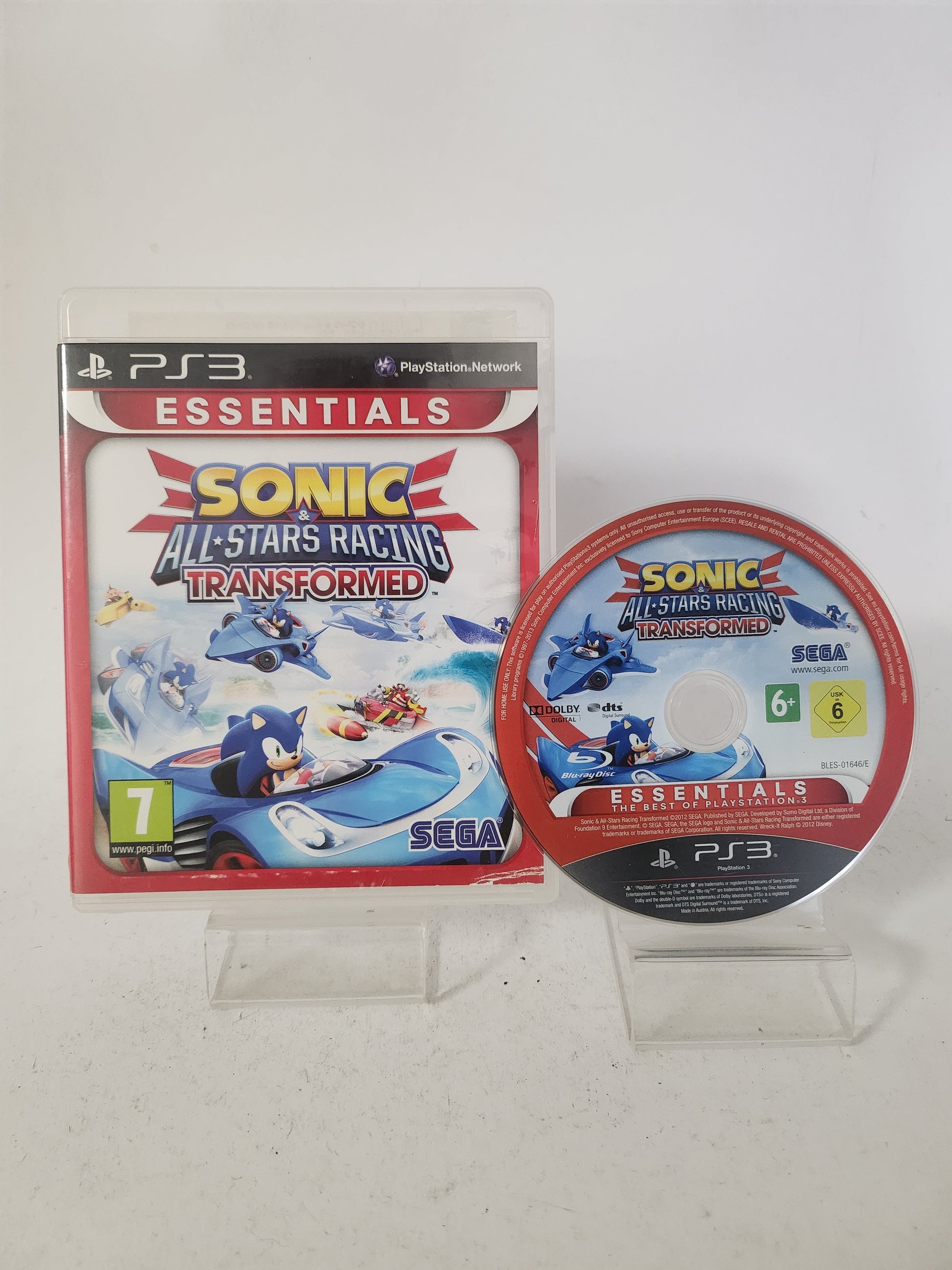 Sonic & All-stars Racing Transformed Essentials (No Book) PlayStation 3 - playstation 3 Games