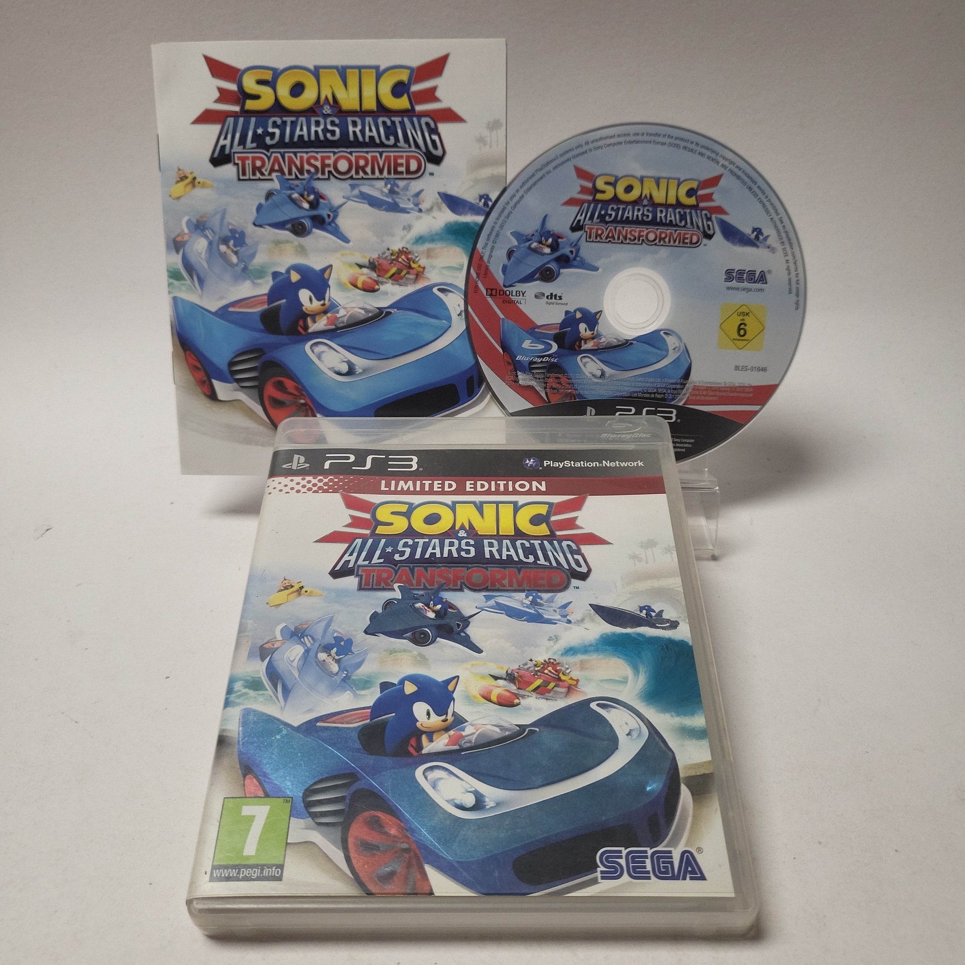 Sonic & All-stars Racing Transformed Limited Edition PS3 - Feniks Gameshop