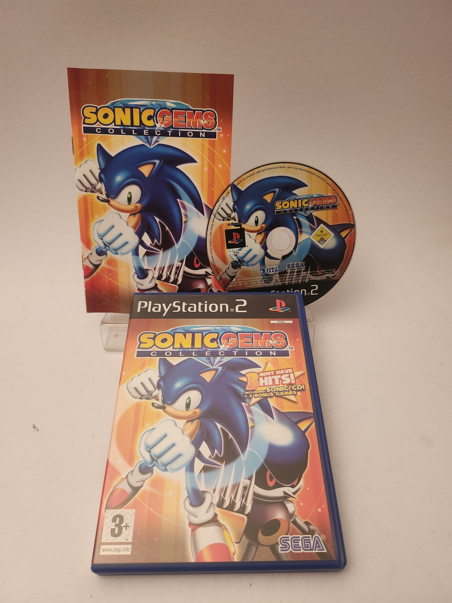 Sonic Gems Collection Playstation 2 - Playstation 2 Games