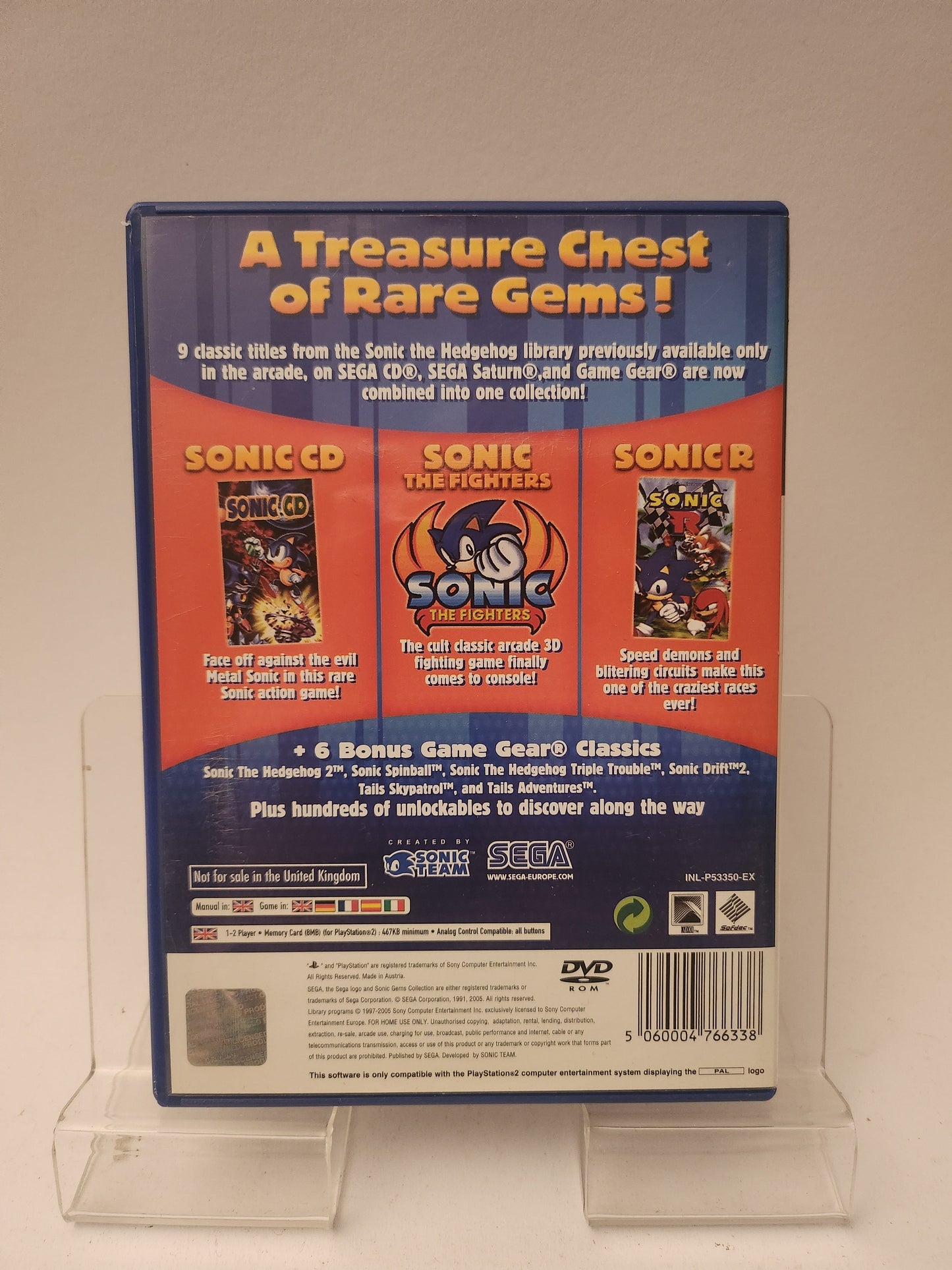 Sonic Gems Collection Playstation 2 - Playstation 2 Games