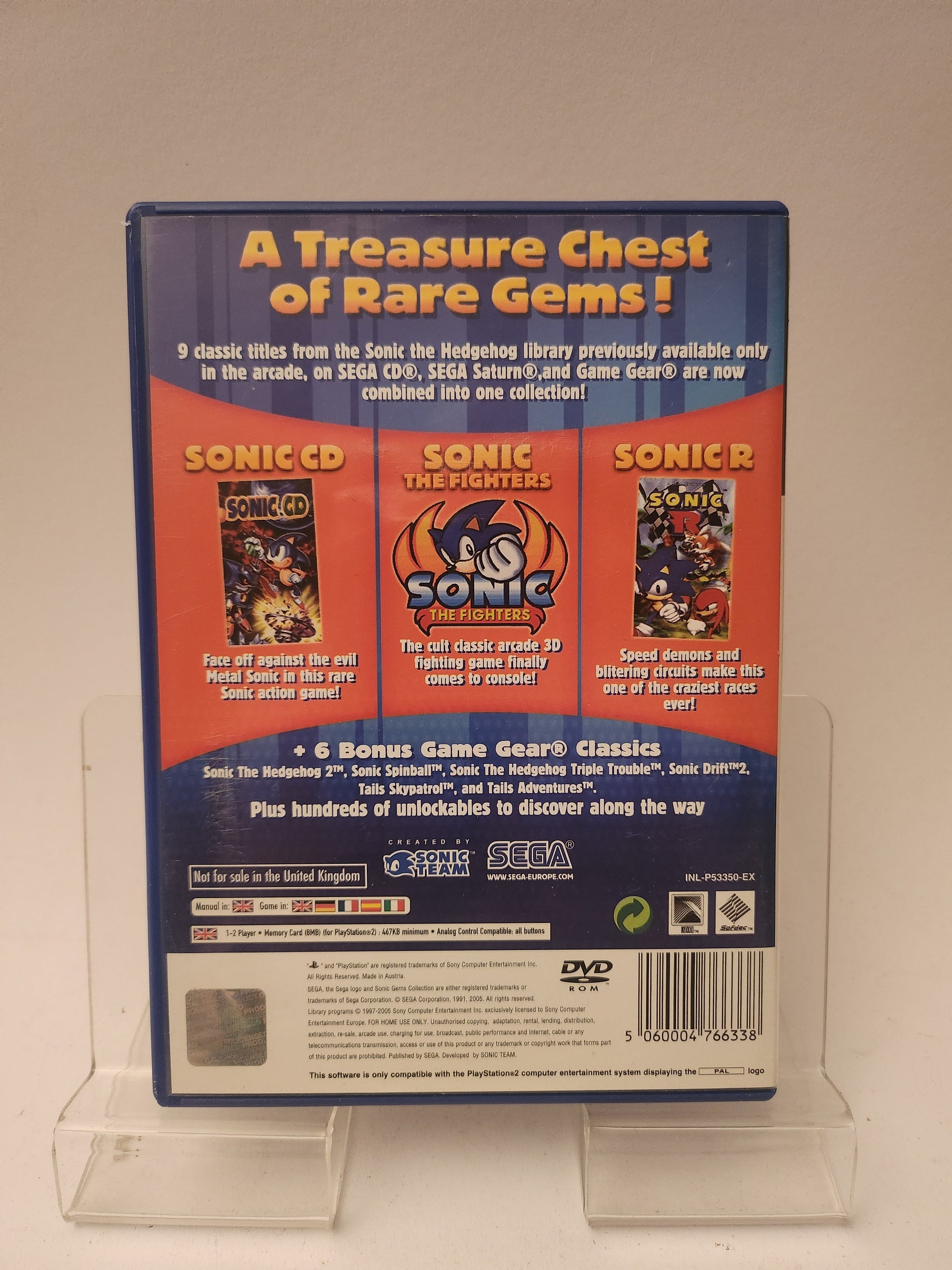 Sonic Gems Collection Playstation 2 - Playstation 2 Games