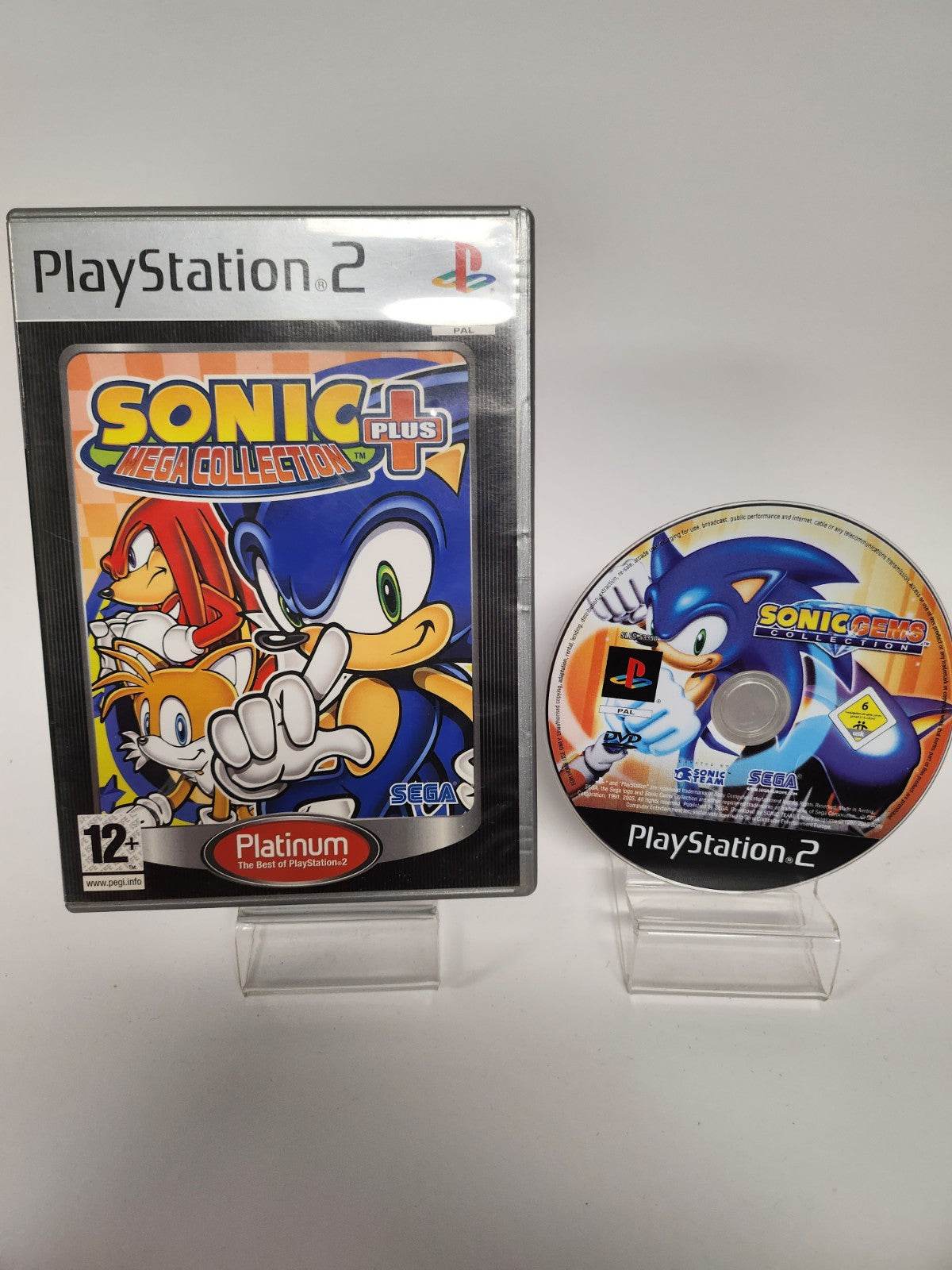 Sonic Mega Collection Plus Platinum (No Book) Playstation 2 - Feniks Gameshop