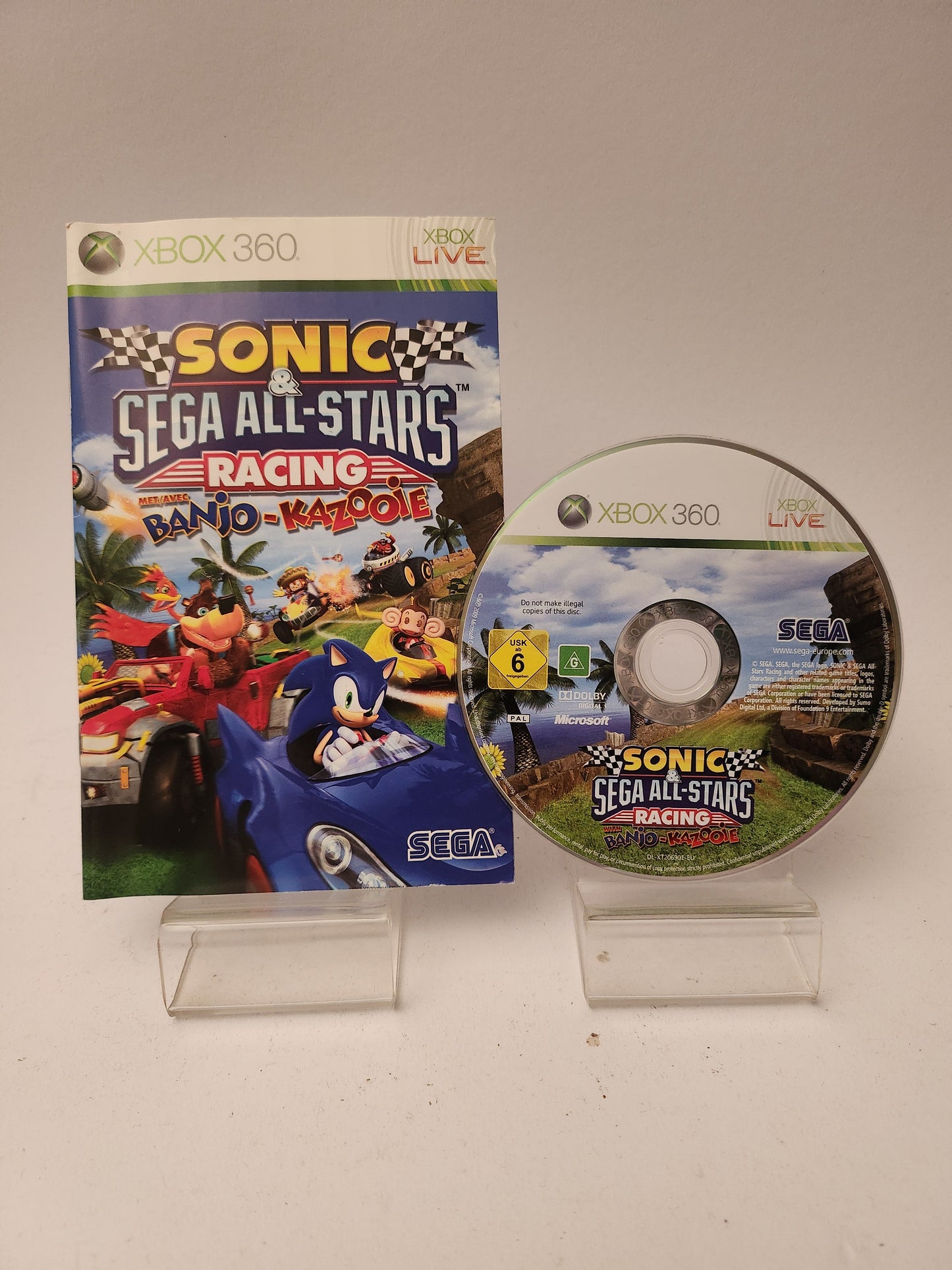 Sonic & Sega All-stars Racing met Banjo-Kazooie Xbox 360 - Xbox 360 Games