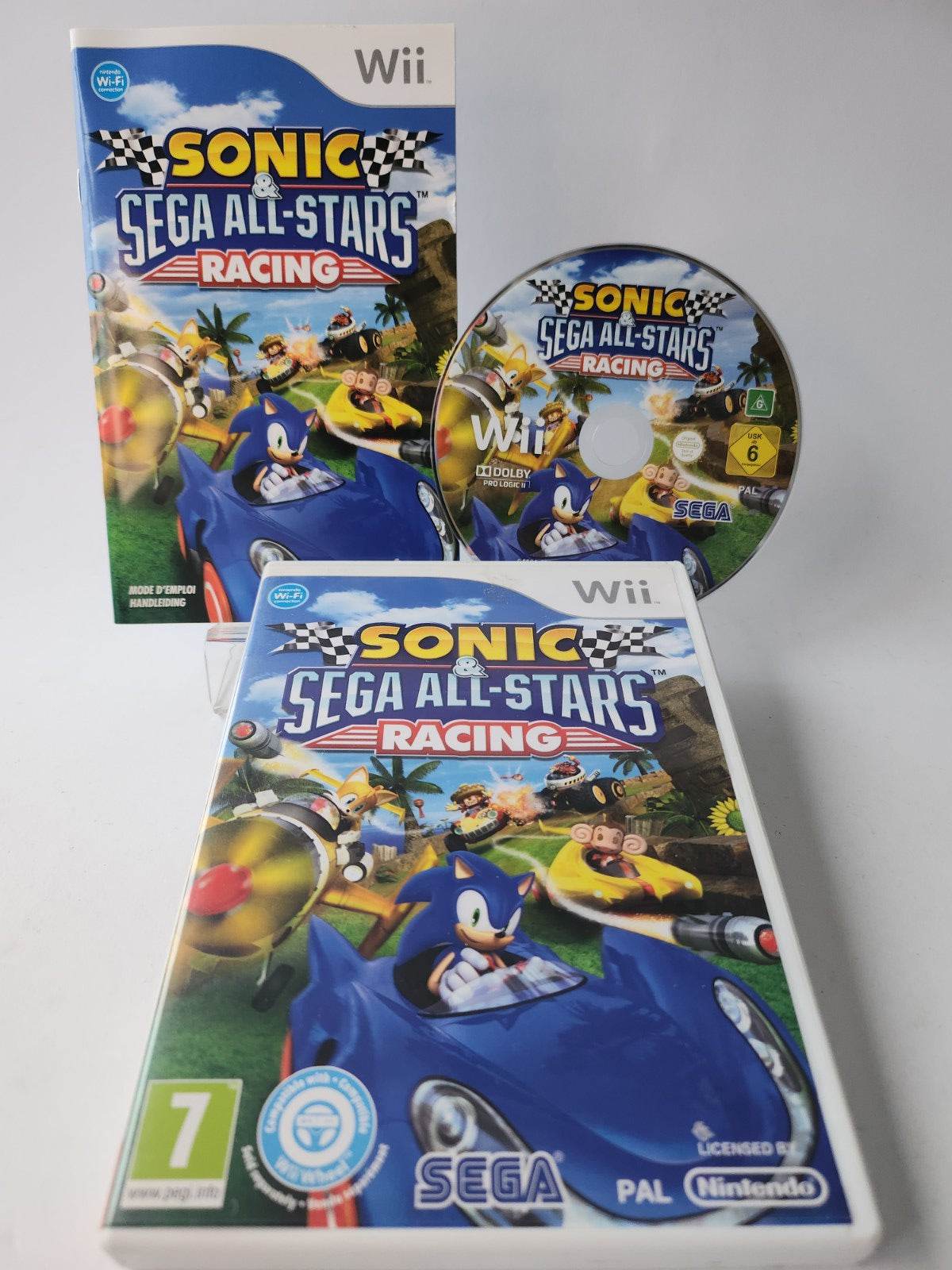 Sonic & Sega All-Stars Racing Nintendo Wii - Feniks Gameshop