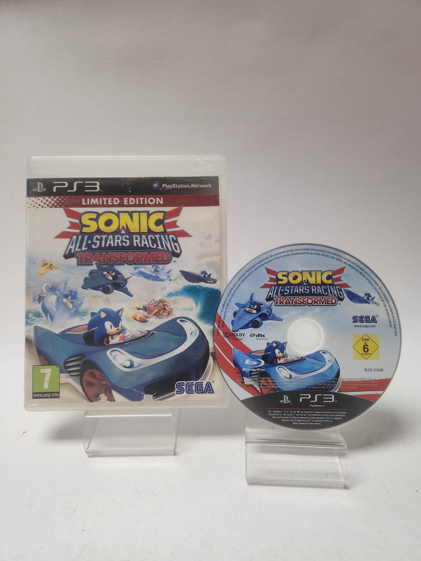 Sonic & Sega All-stars Racing Transformed Limited Edition (No Book) PlayStation 3 - Feniks Gameshop