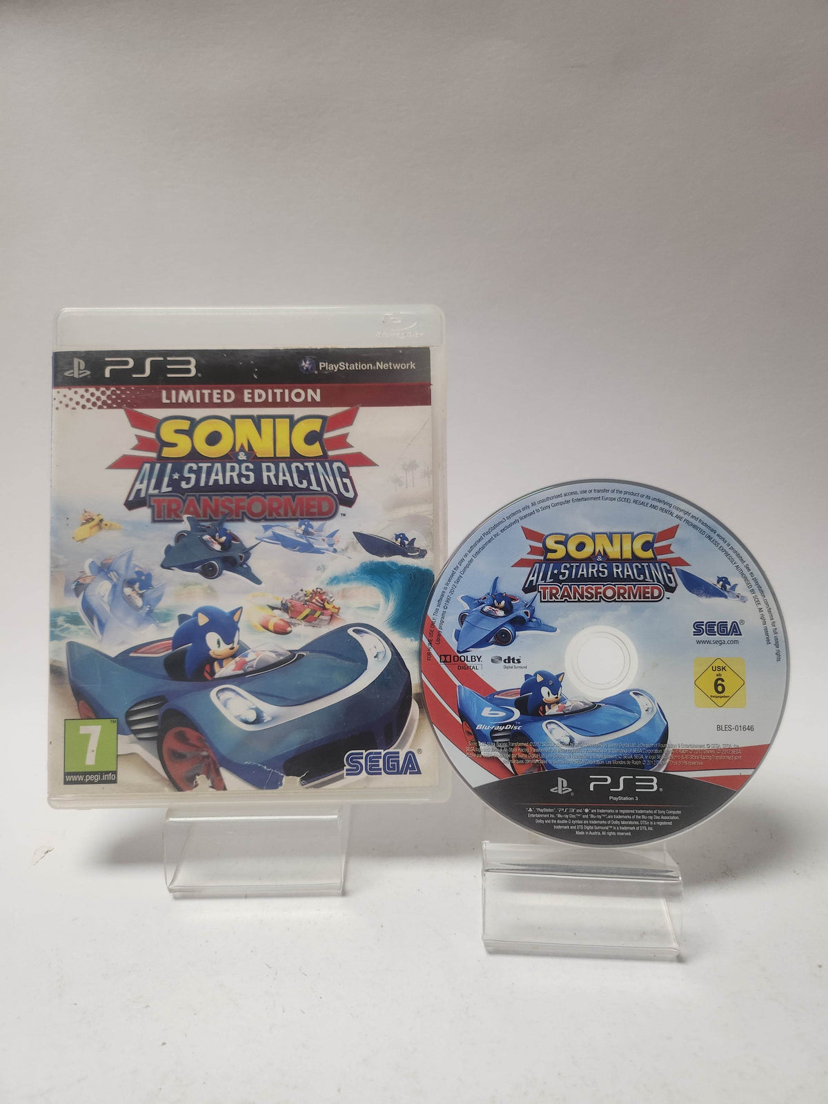 Sonic & Sega All-stars Racing Transformed Limited Edition (No Book) PlayStation 3 - Feniks Gameshop