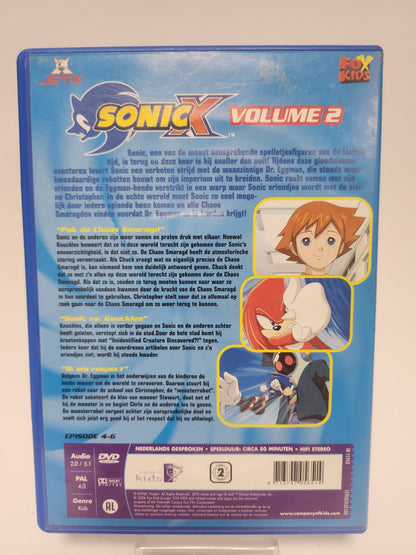 Sonic X Volume 2 DVD Kids - Dvd kids