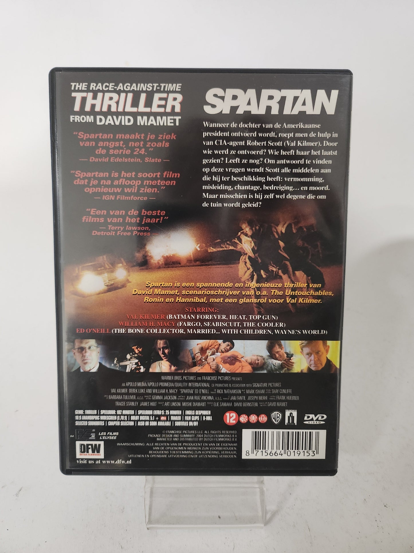 Spartan Dvd - Dvd Volwassenen