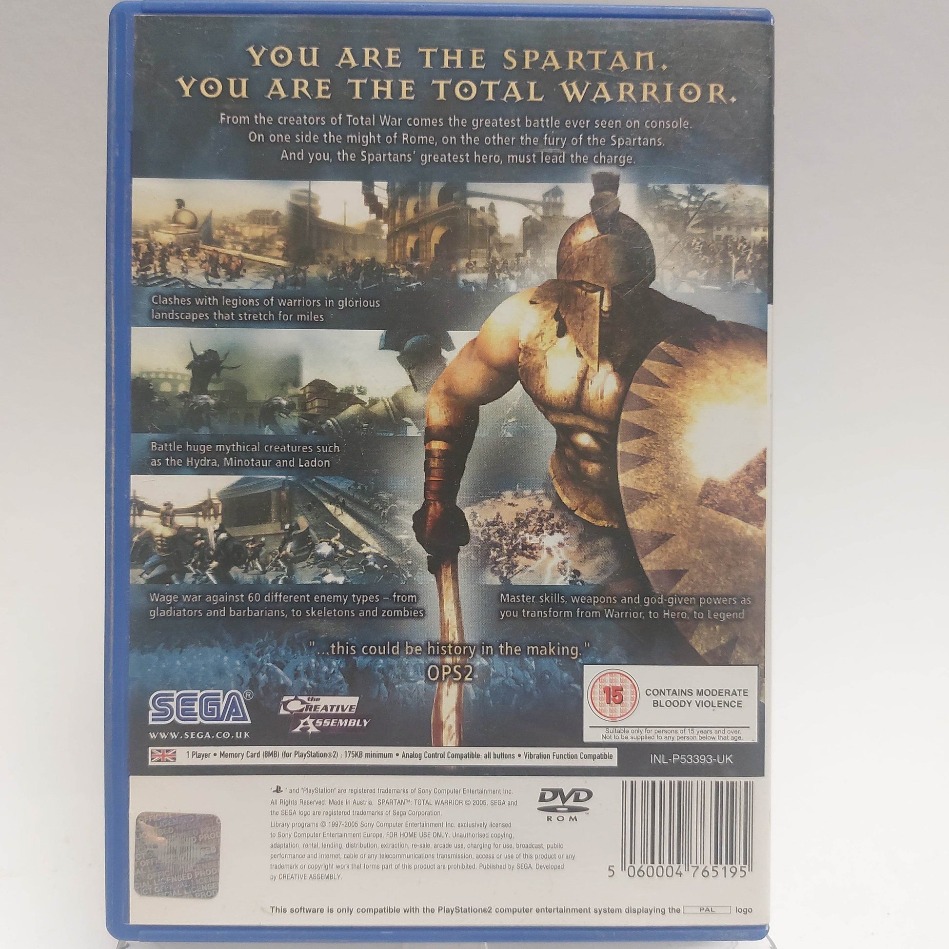 Spartan Total Warrior Playstation 2 - Feniks Gameshop