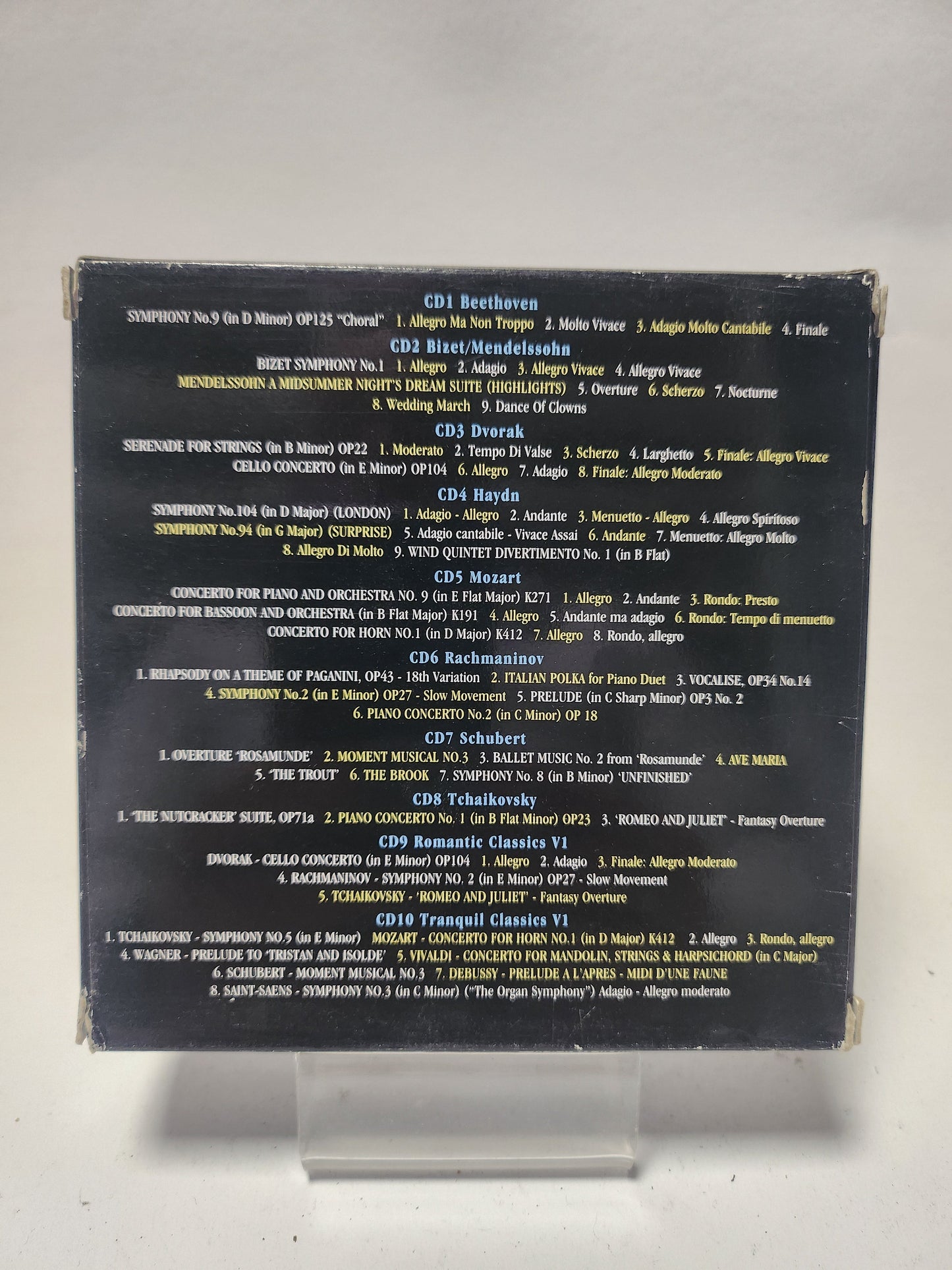 Spectacular Classics 10 CD Box - Cd