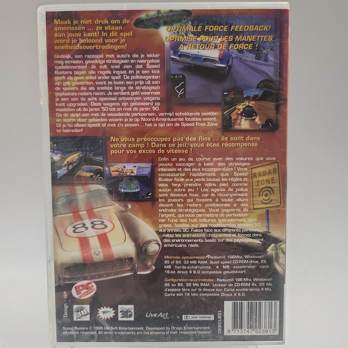 Speed Busters (No Book) PC - Feniks Gameshop