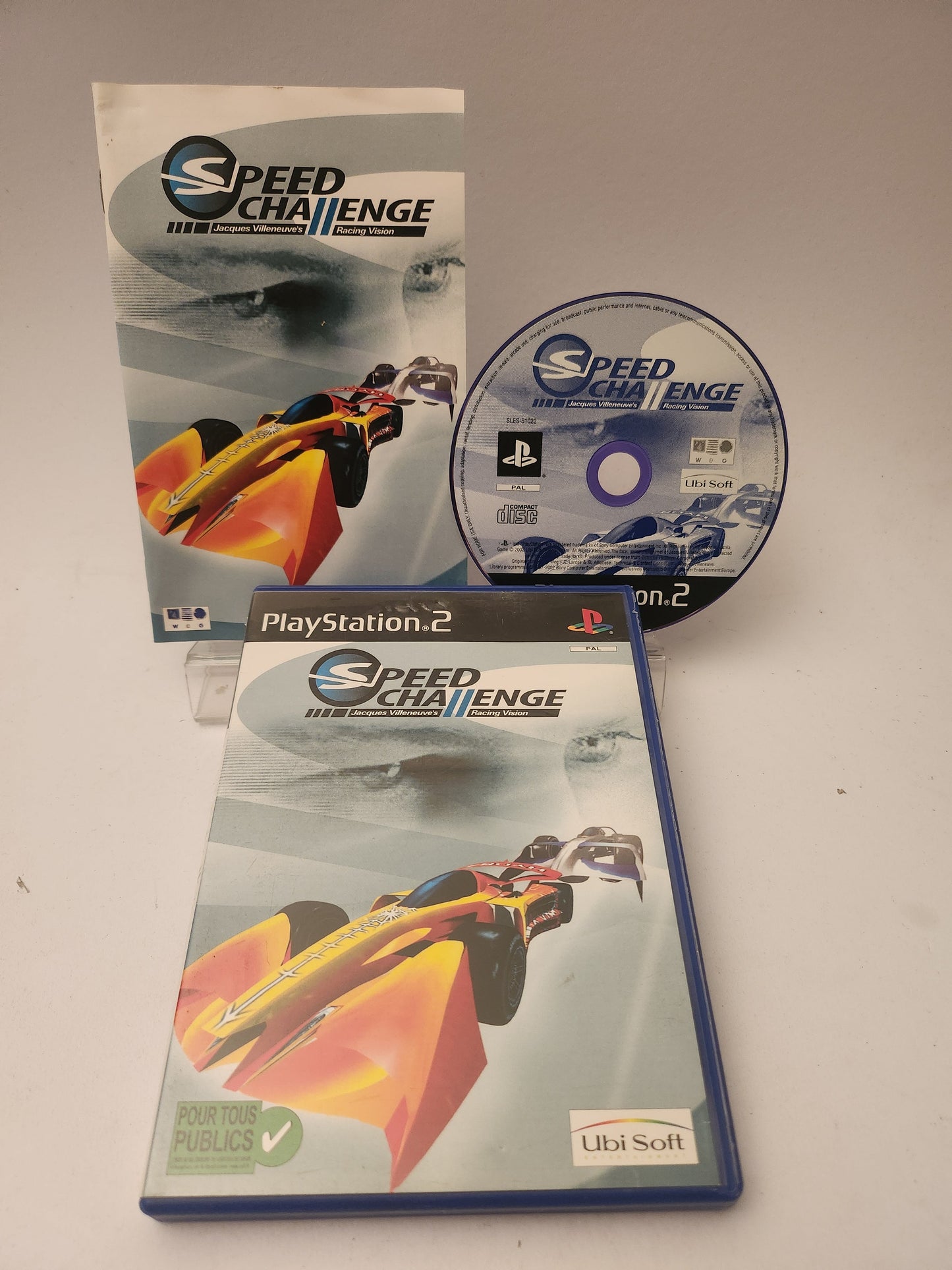 Speed Challenge Jacques Villeneuve’s Racing Vision Playstation 2 - Playstation 2 Games