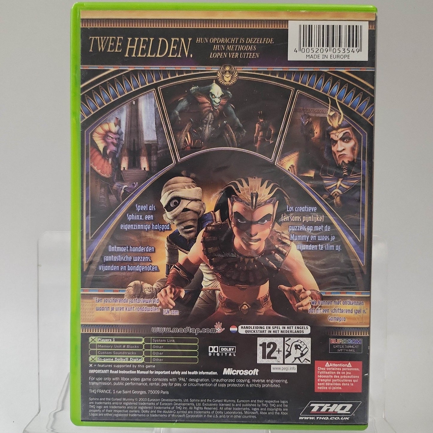 Sphinx and the Cursed Mummy Xbox Original - Feniks Gameshop