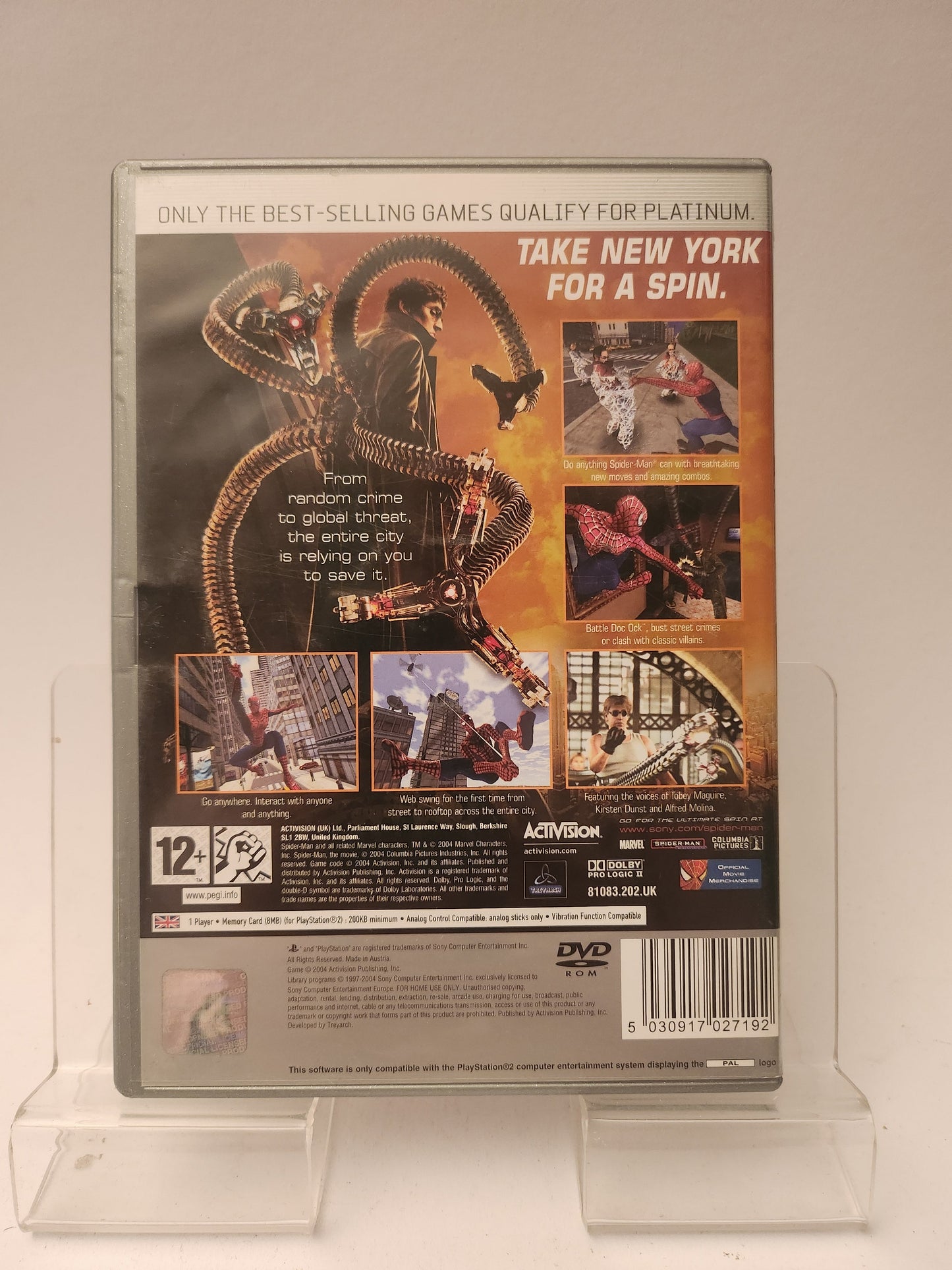 Spider-man 2 Platinum Playstation 2 - Playstation 2 Games