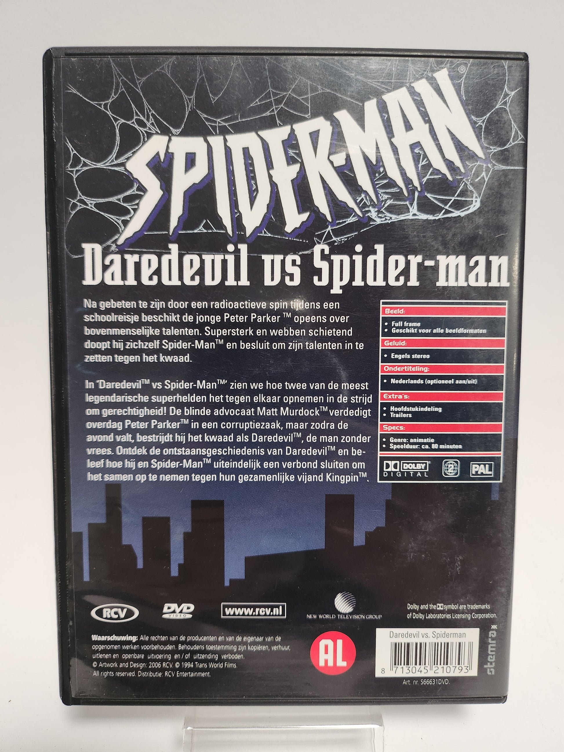 Spider-man: Daredevil vs Spider-man DVD Kids - Dvd kids