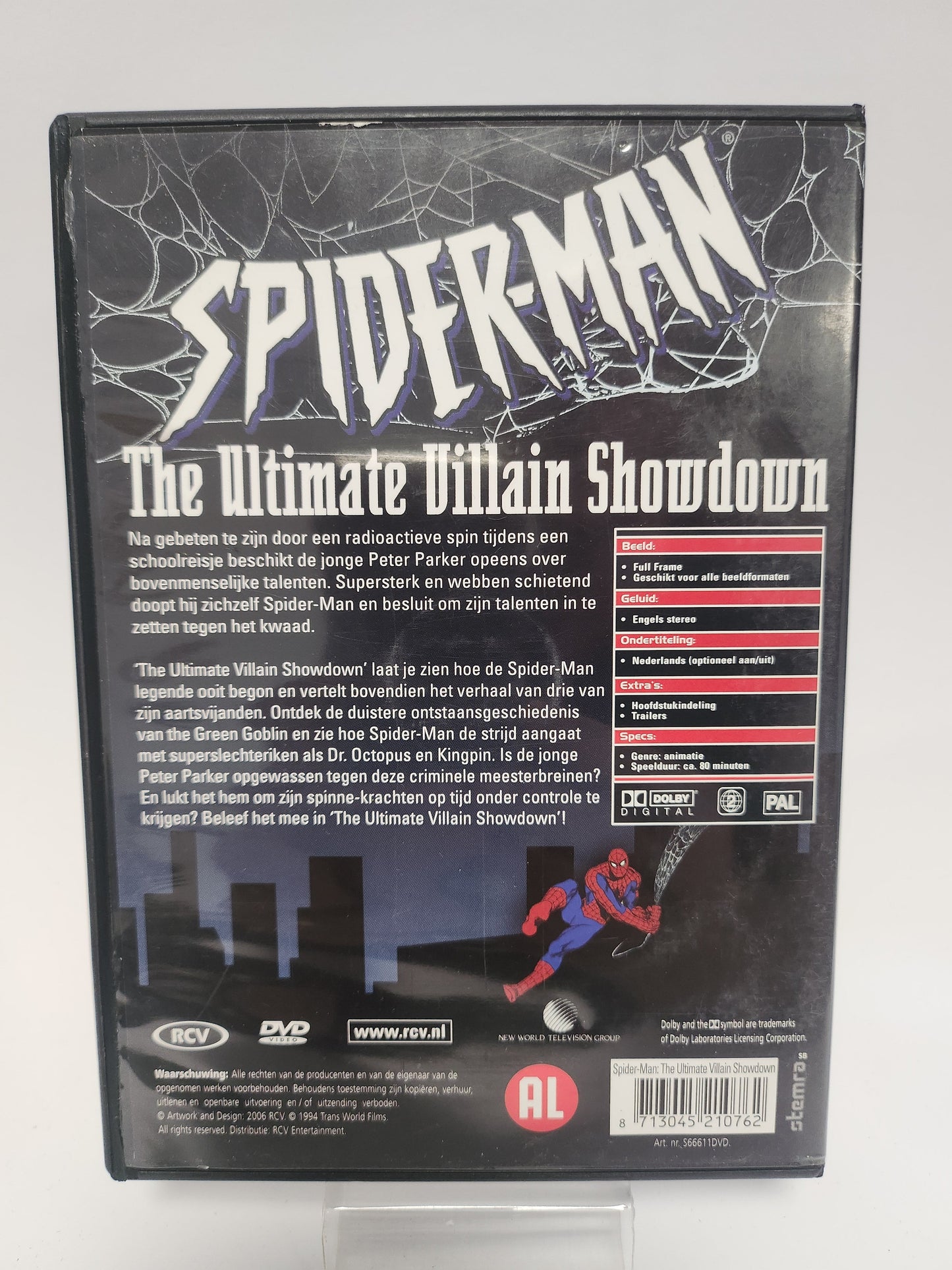 Spider-man: the Ultimate Villain Showdown DVD Kids - Dvd kids